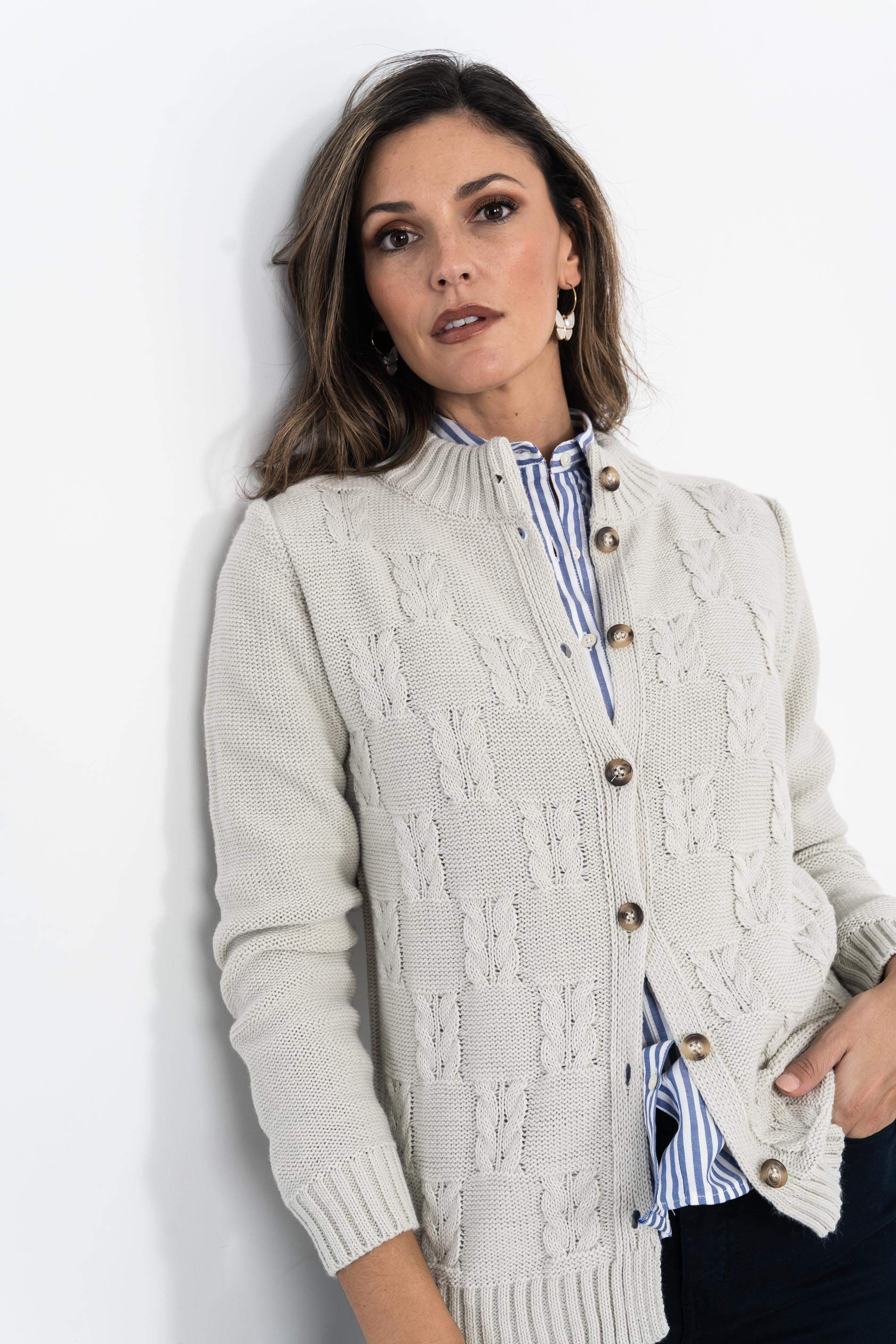 CHAQUETA OCHOS NATURAL