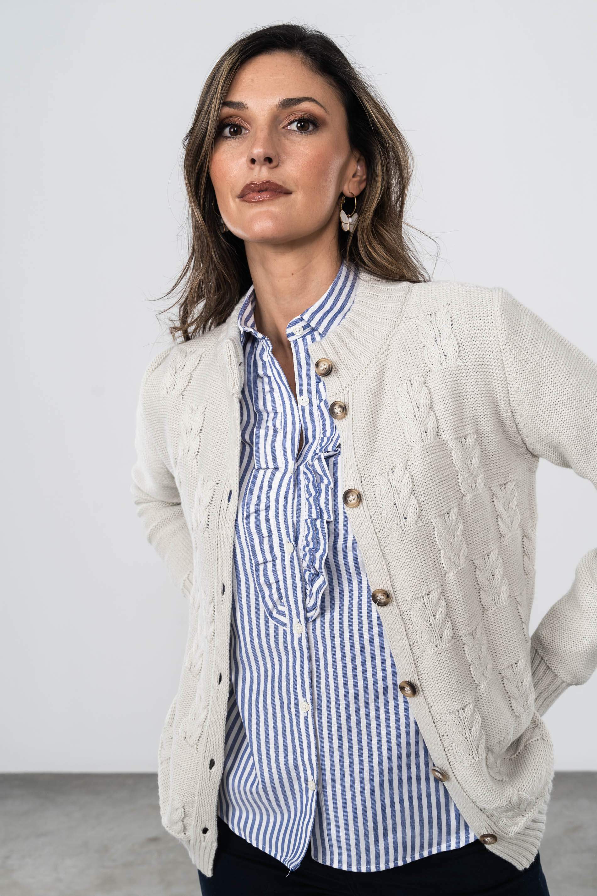 CHAQUETA OCHOS NATURAL