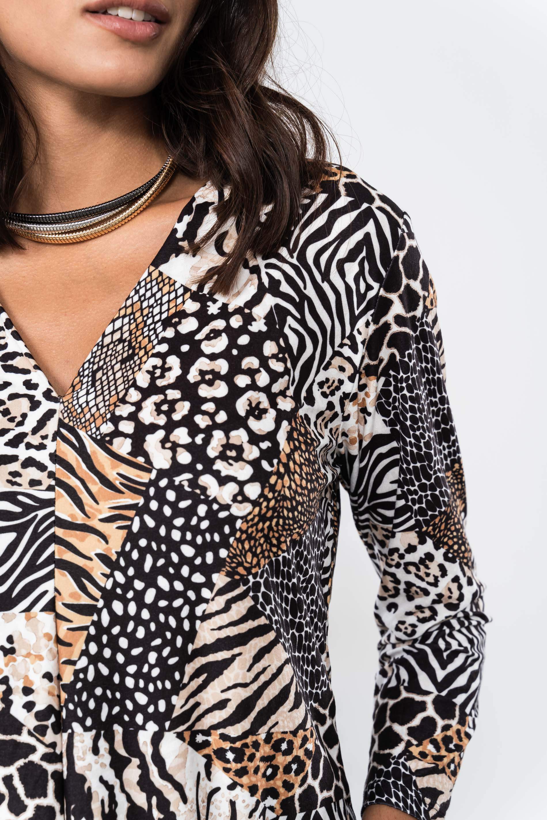 CAMISETA FUELLE ANIMAL NEGRO