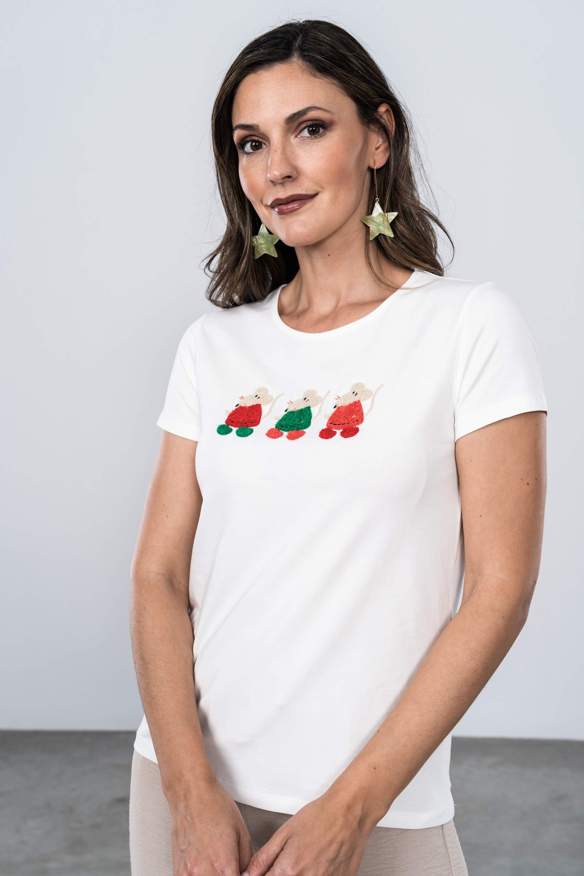 CAMISETA RATONES CRUDO