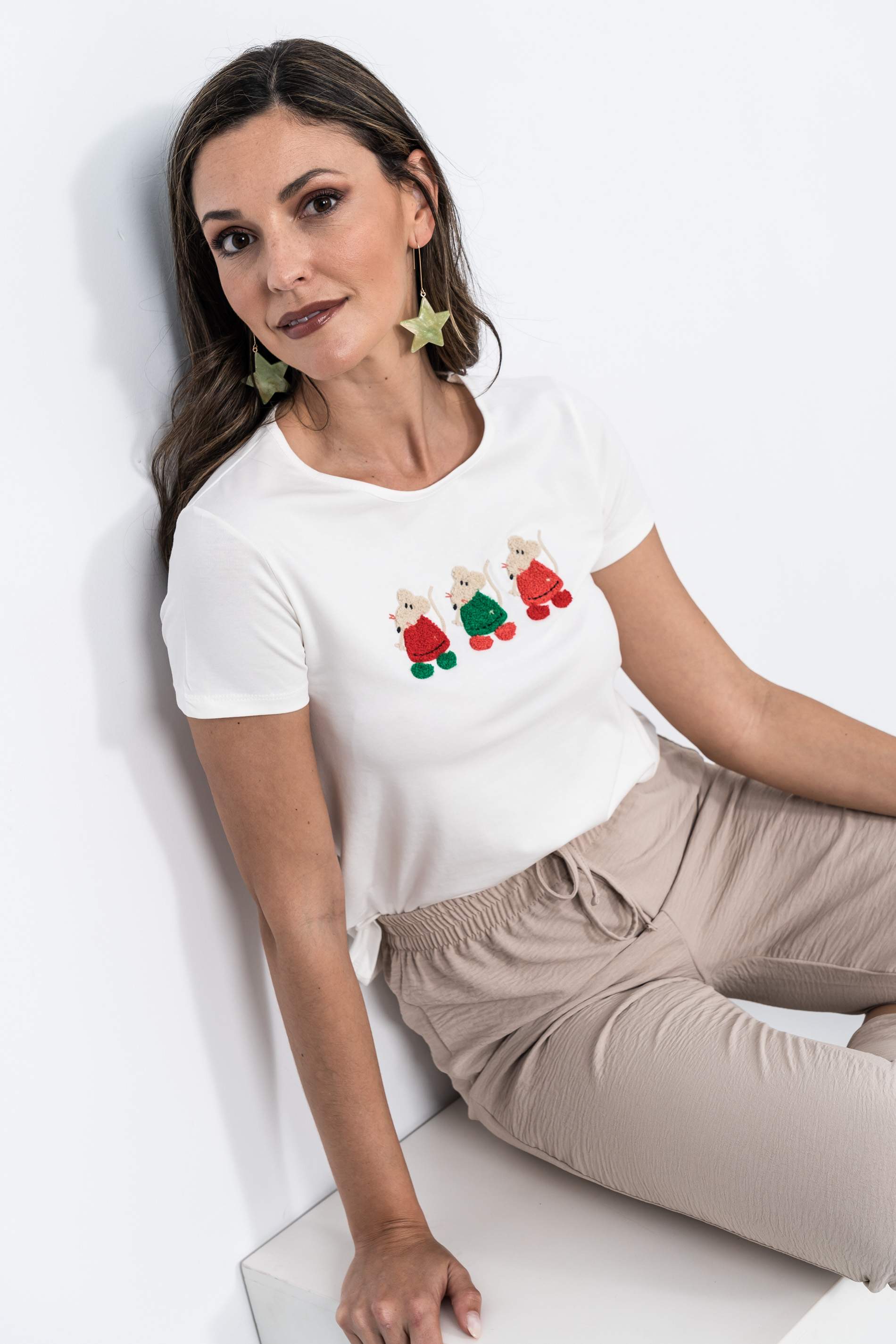 CAMISETA RATONES CRUDO