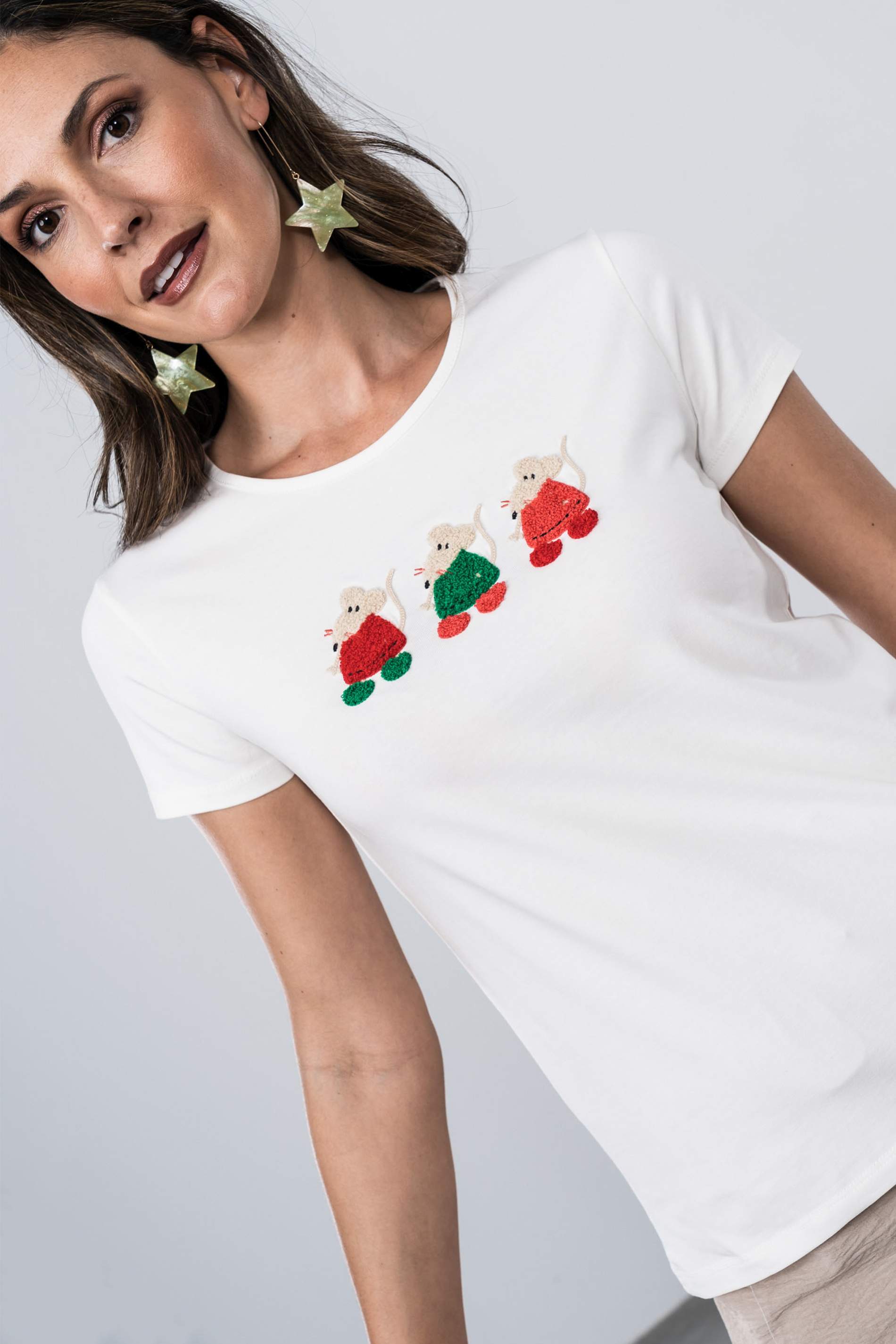 CAMISETA RATONES CRUDO
