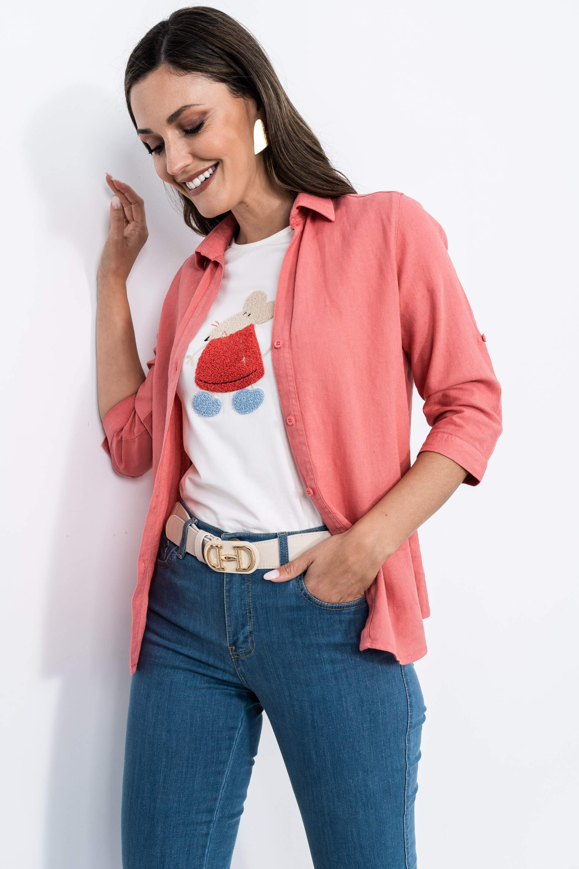 CAMISETA RATÓN RIZO CRUDO
