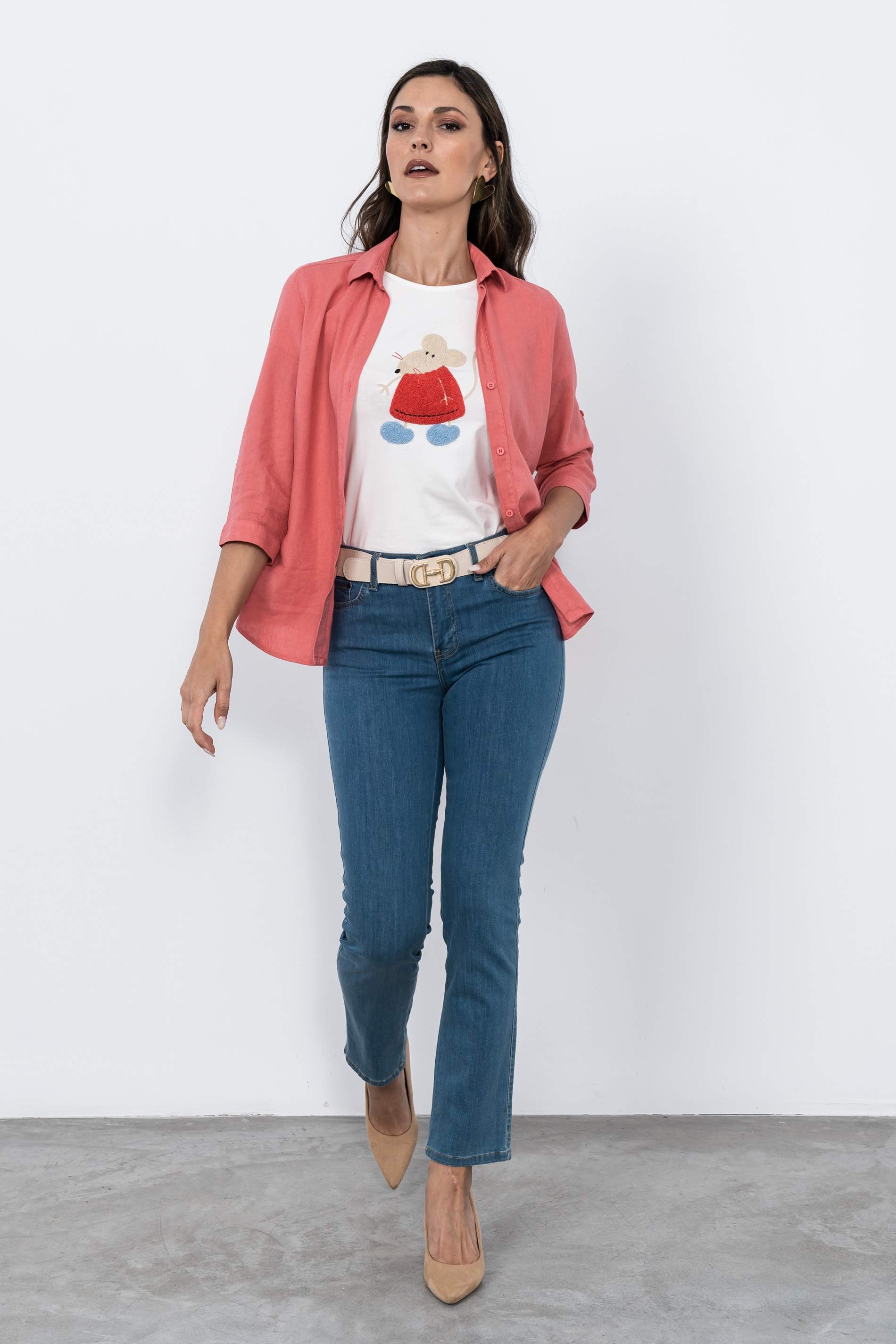 CAMISETA RATÓN RIZO CRUDO