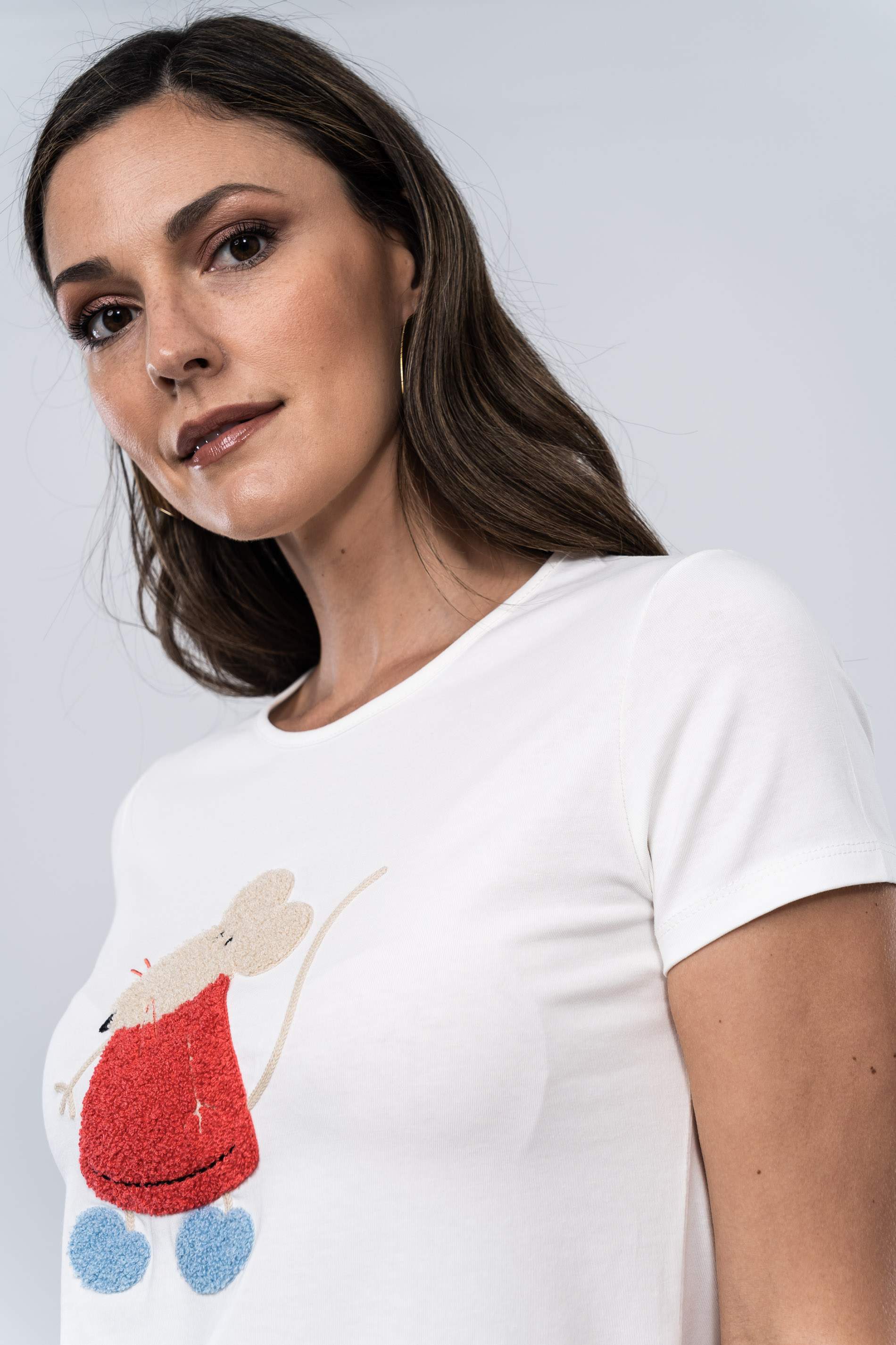CAMISETA RATÓN RIZO CRUDO