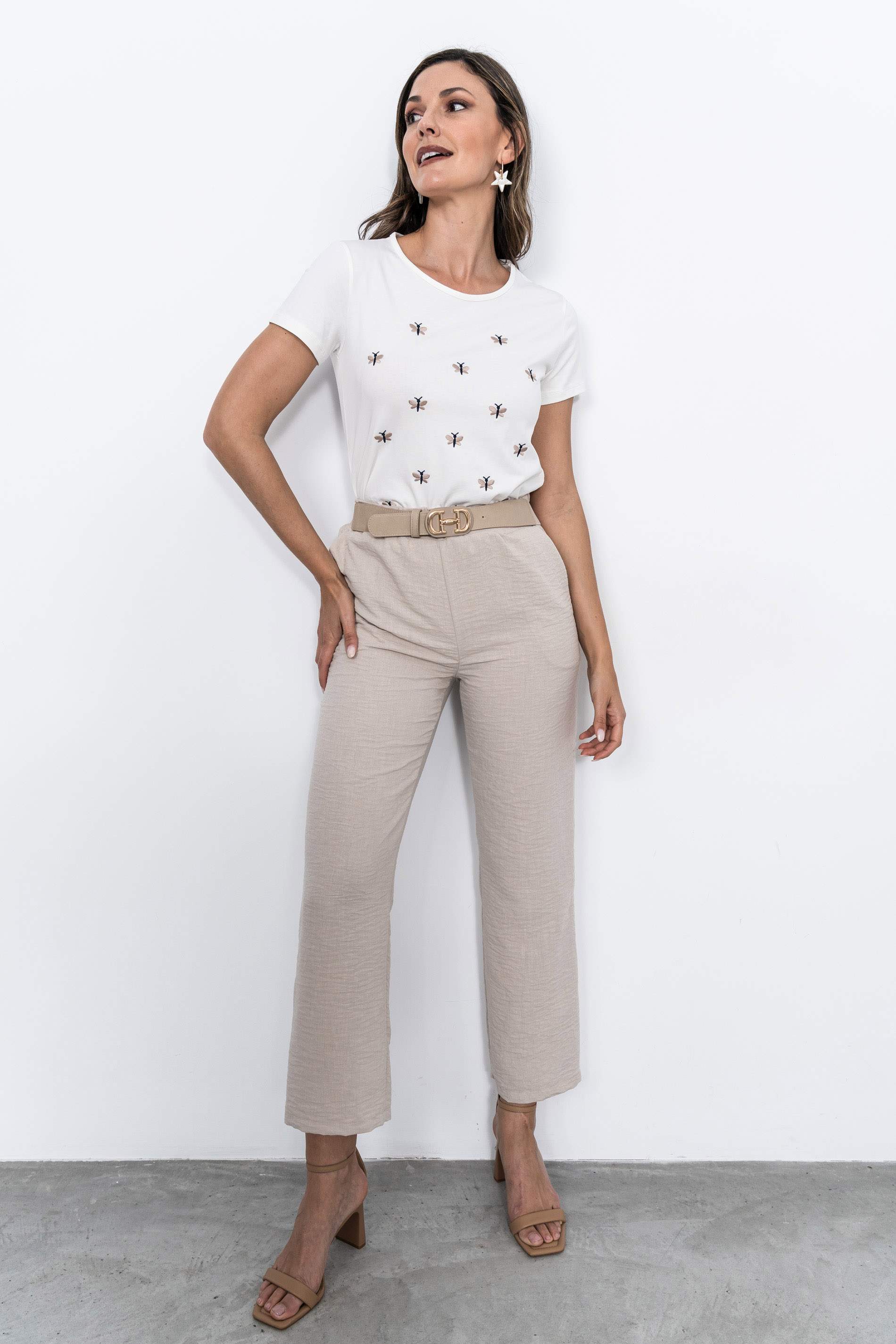 CAMISETA MARIPOSA BICOLOR