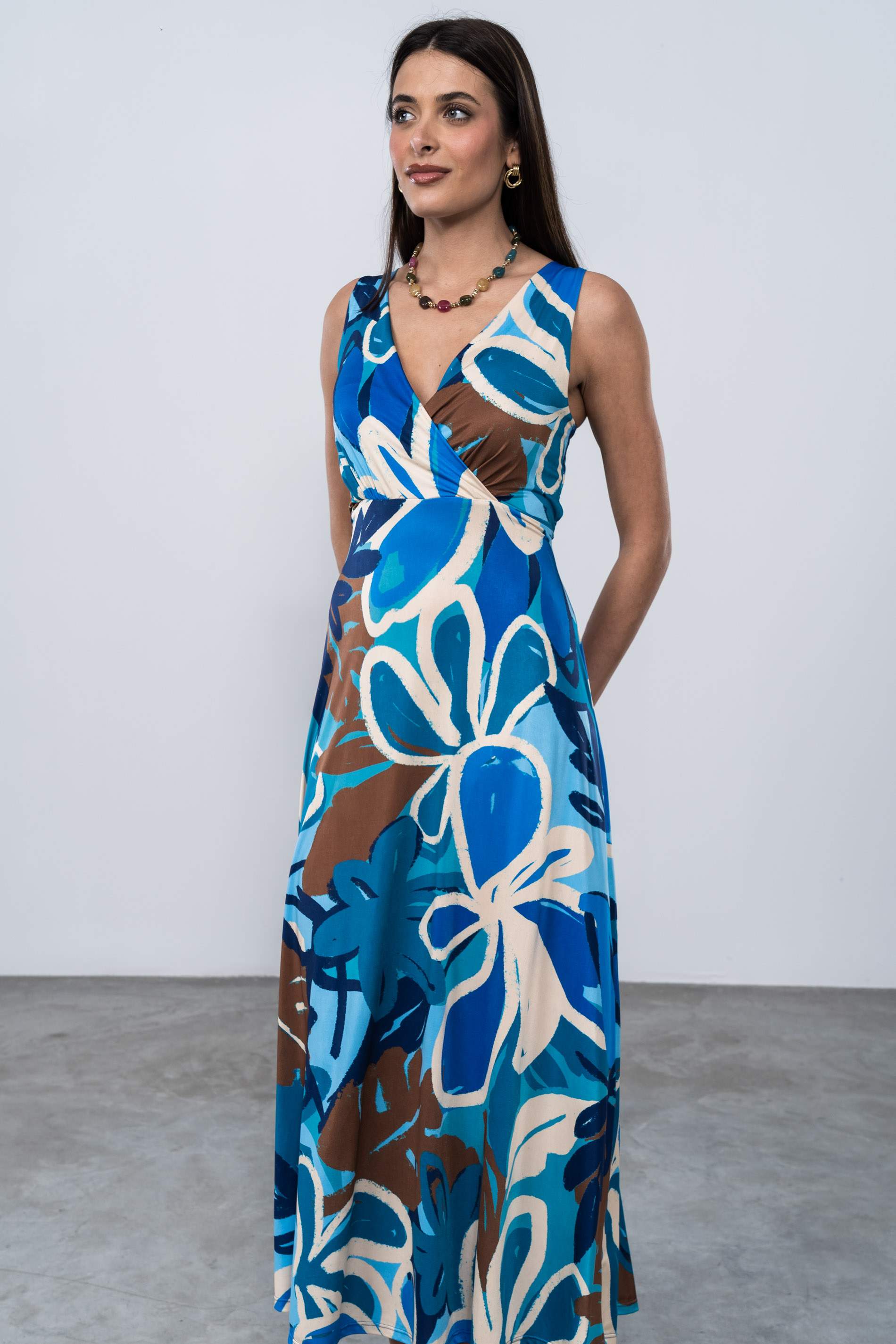 VESTIDO PUNTO FLOR