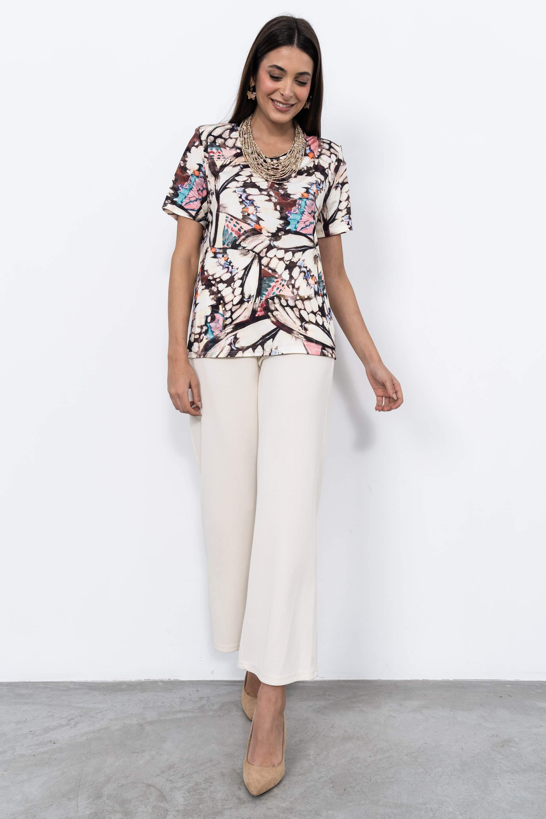 CAMISETA ESTAMPADA MARIPOSA