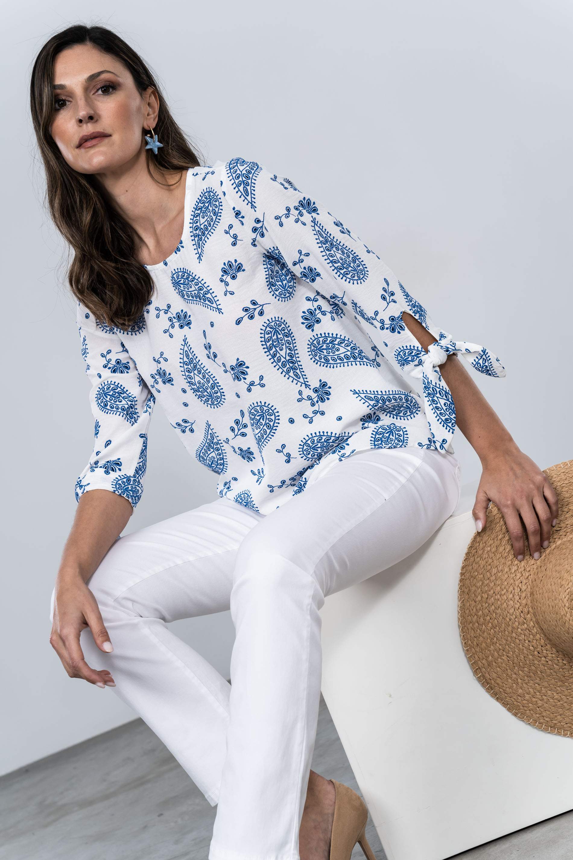 BLUSA CACHEMIRE LAZOS