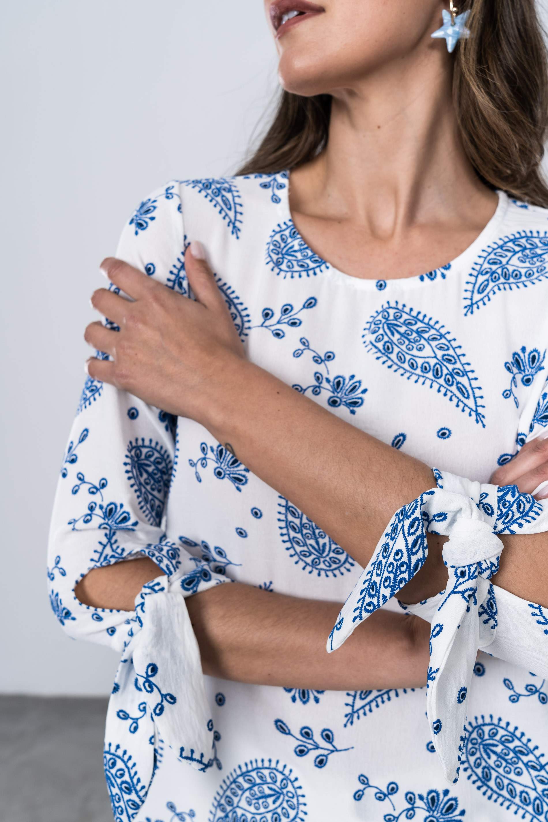 BLUSA CACHEMIRE LAZOS