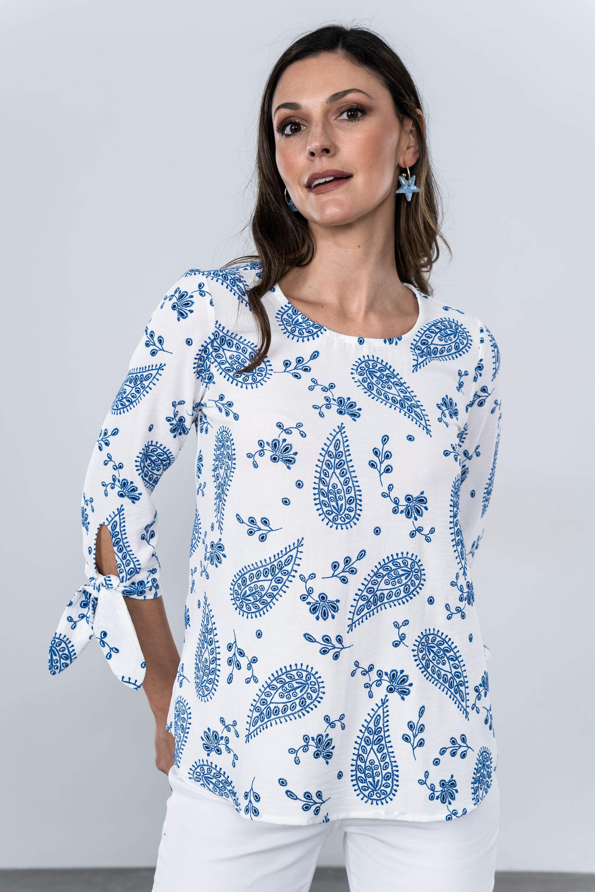 BLUSA CACHEMIRE LAZOS