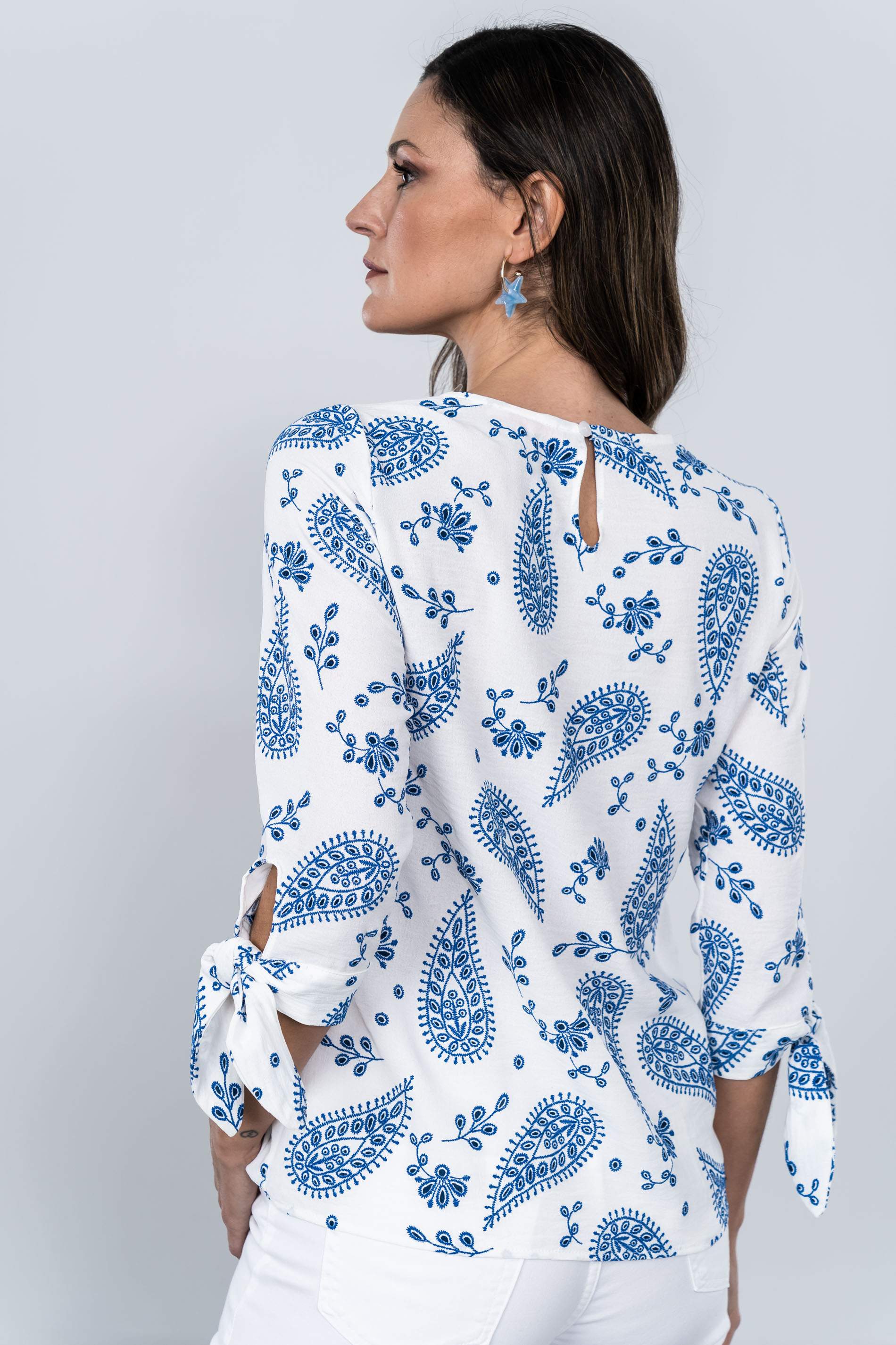 BLUSA CACHEMIRE LAZOS