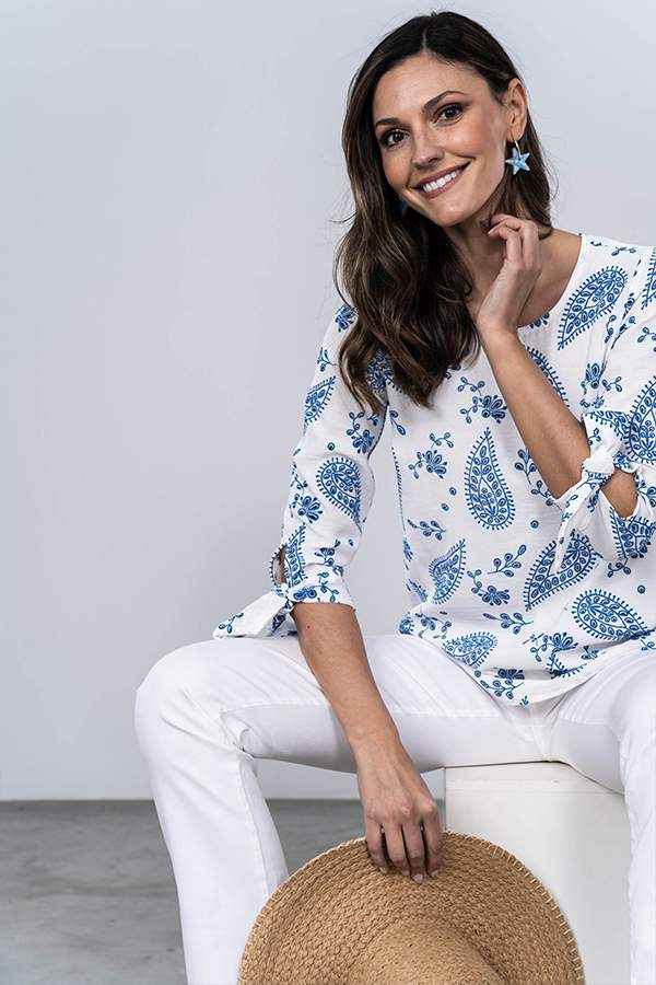 BLUSA CACHEMIRE LAZOS
