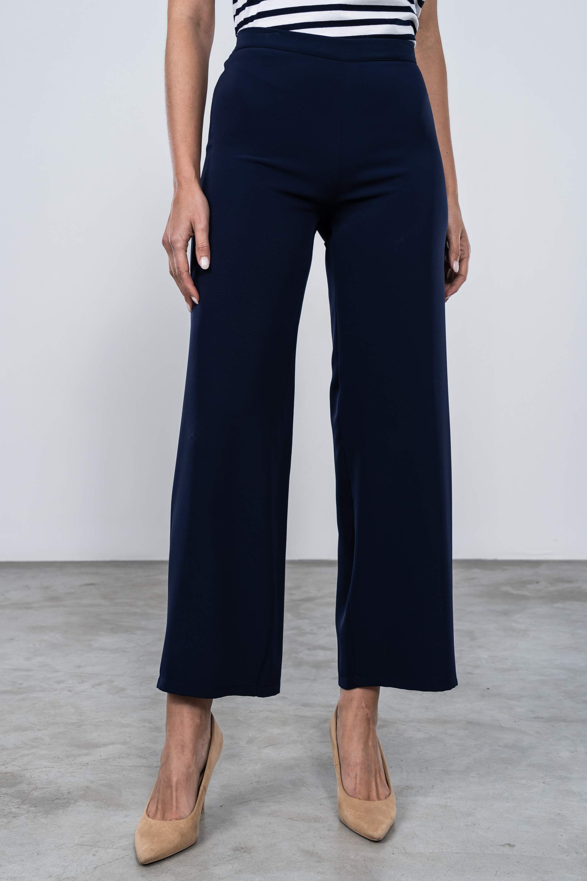 PANTALÓN VESTIR HOLGADO MARINO