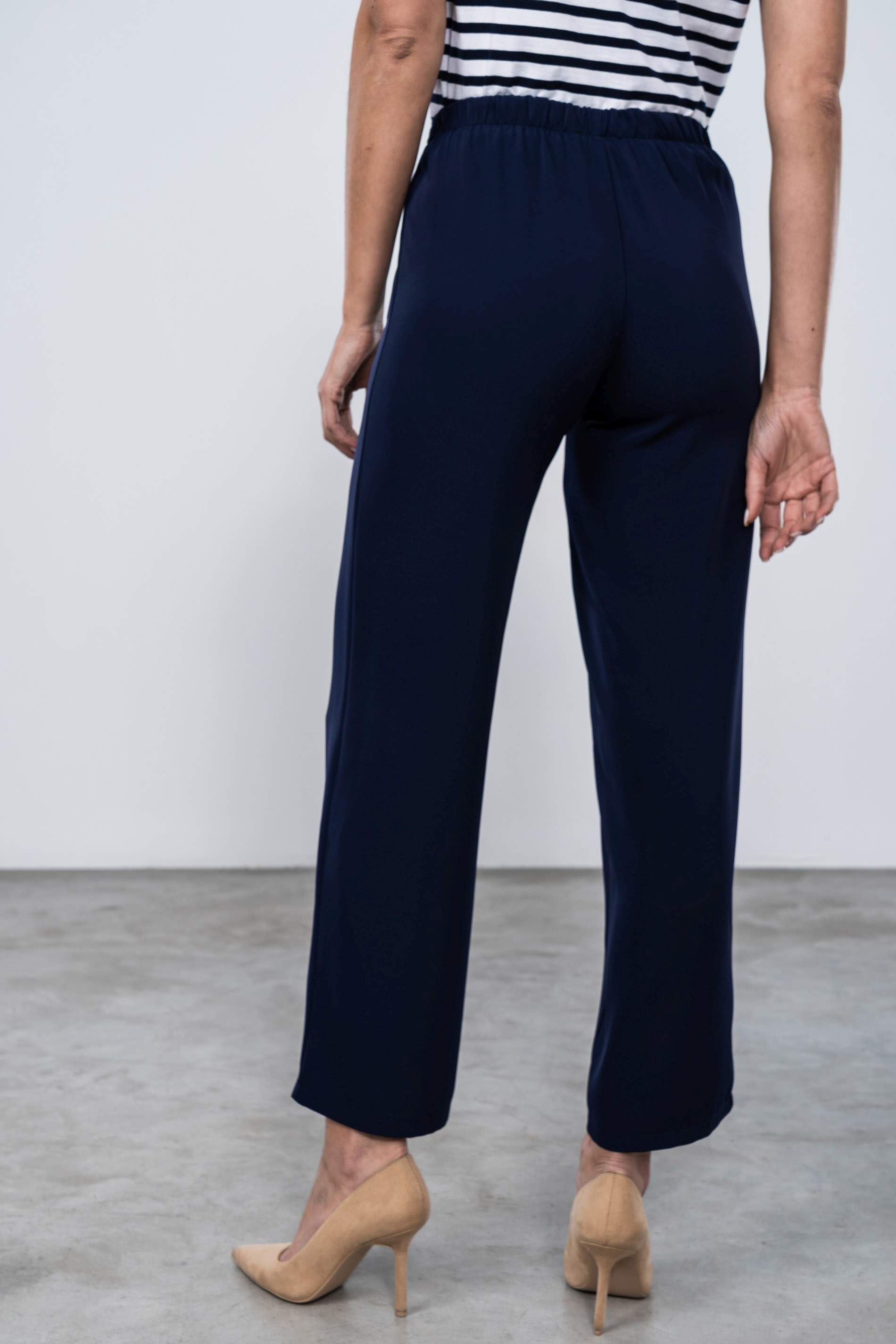 PANTALÓN VESTIR HOLGADO MARINO
