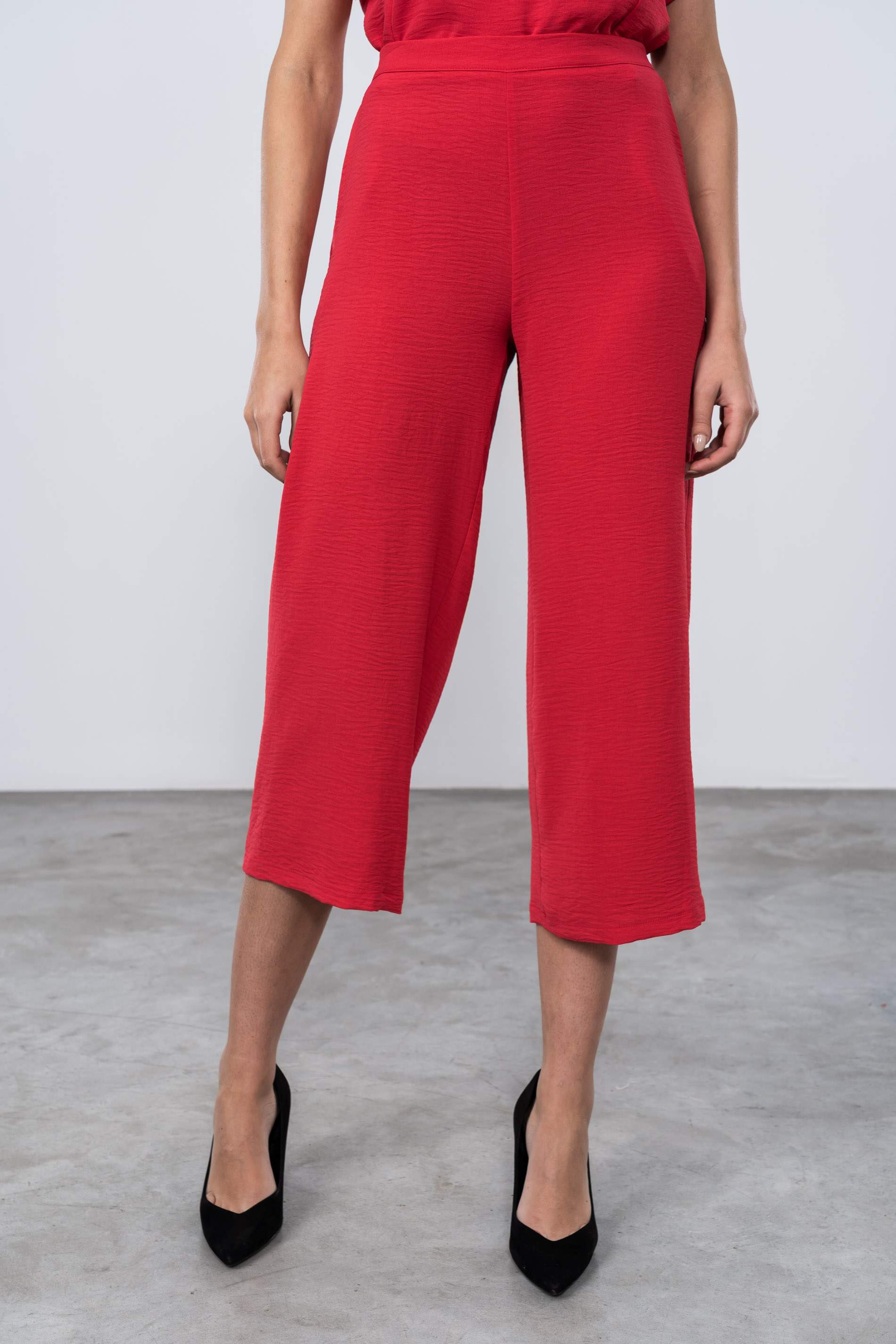 PANTALÓN CROP FRESA