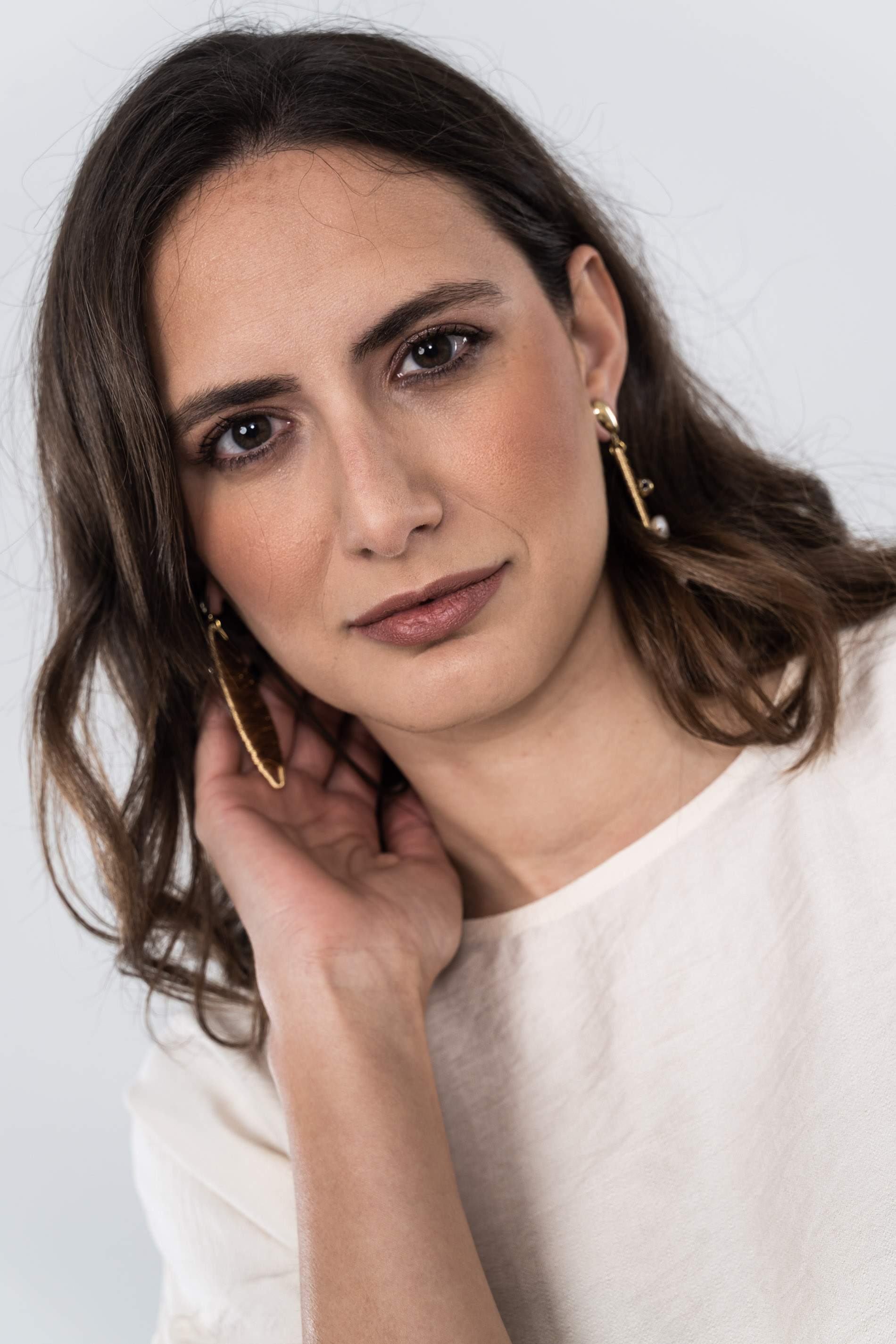 BLUSA RÚSTICA PUÑO VUELTO CRUDO