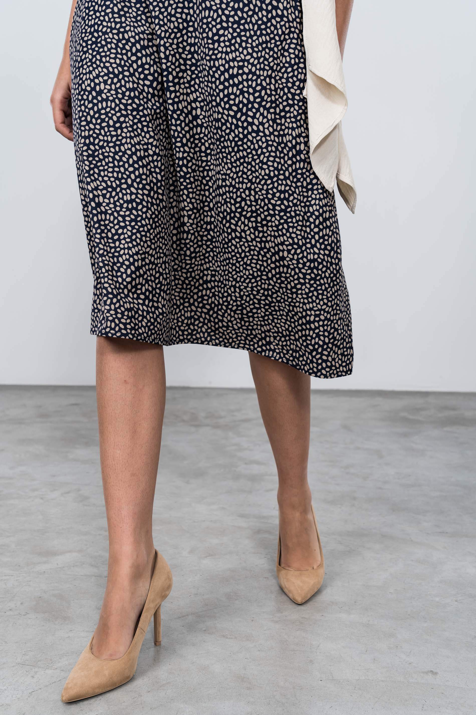 FALDA MIDI TOPO