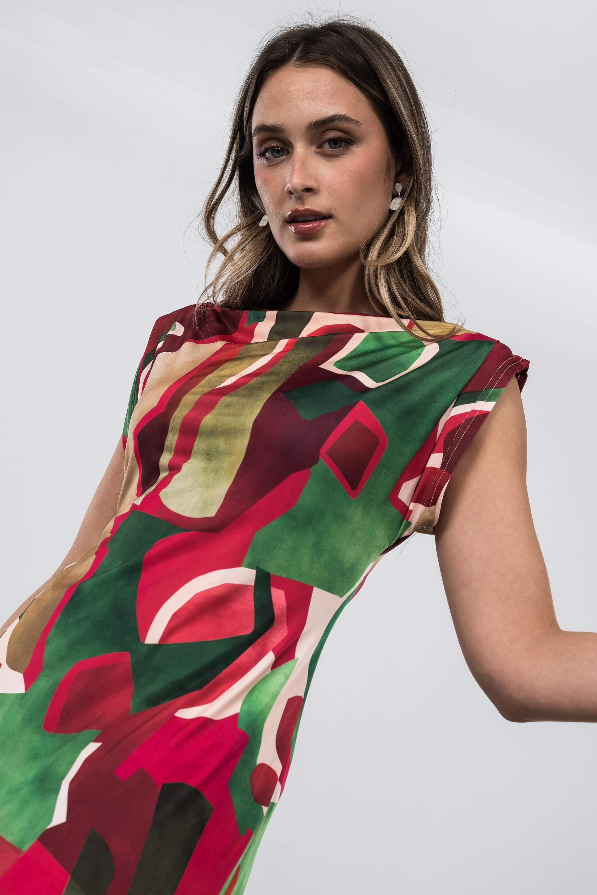 VESTIDO COLORES MANGA SISA