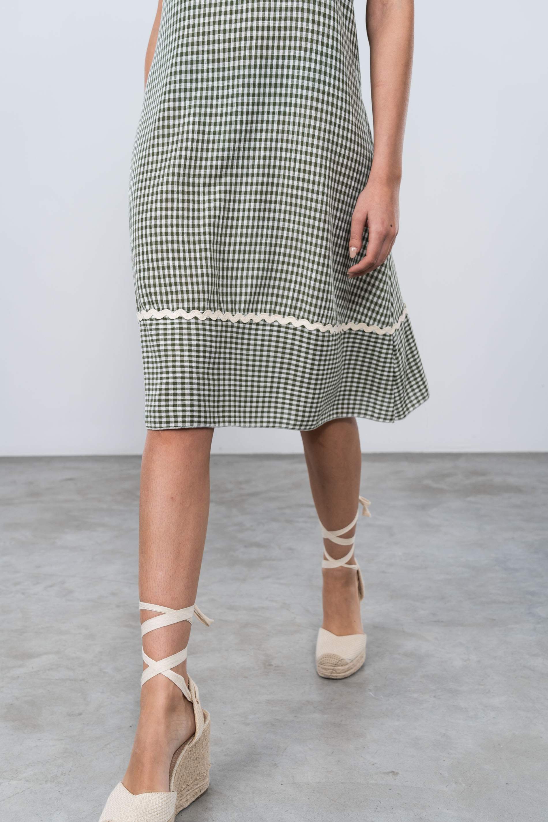 VESTIDO VICHY PIQUILLO