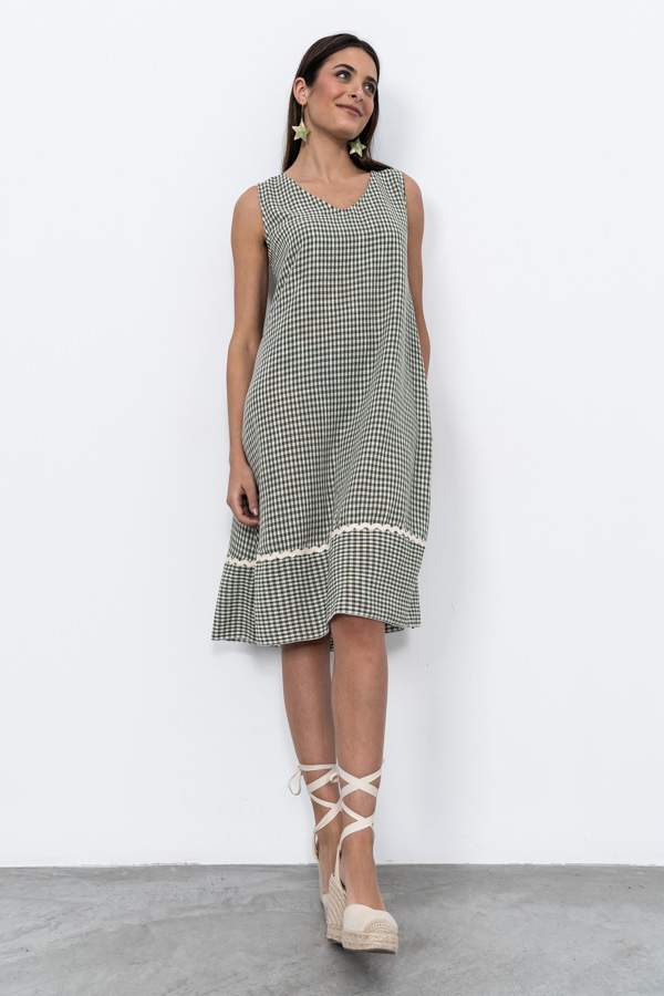 VESTIDO VICHY PIQUILLO