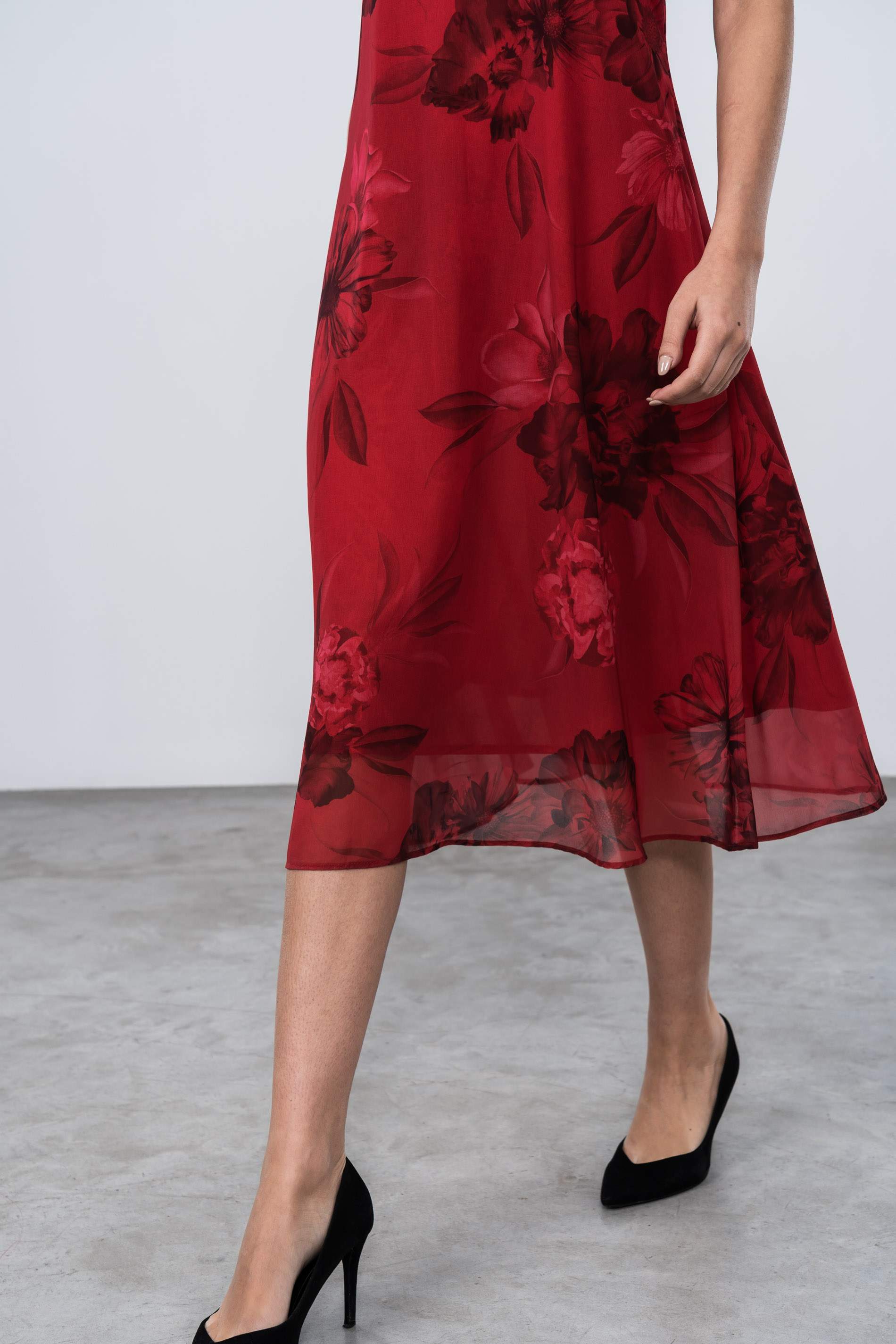 VESTIDO GASA FLORAL
