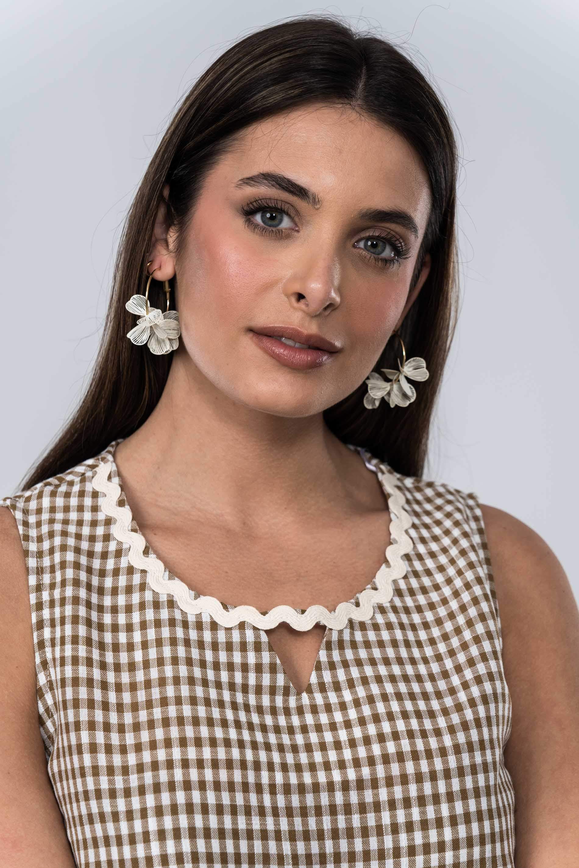 BLUSA VICHY PIQUILLO
