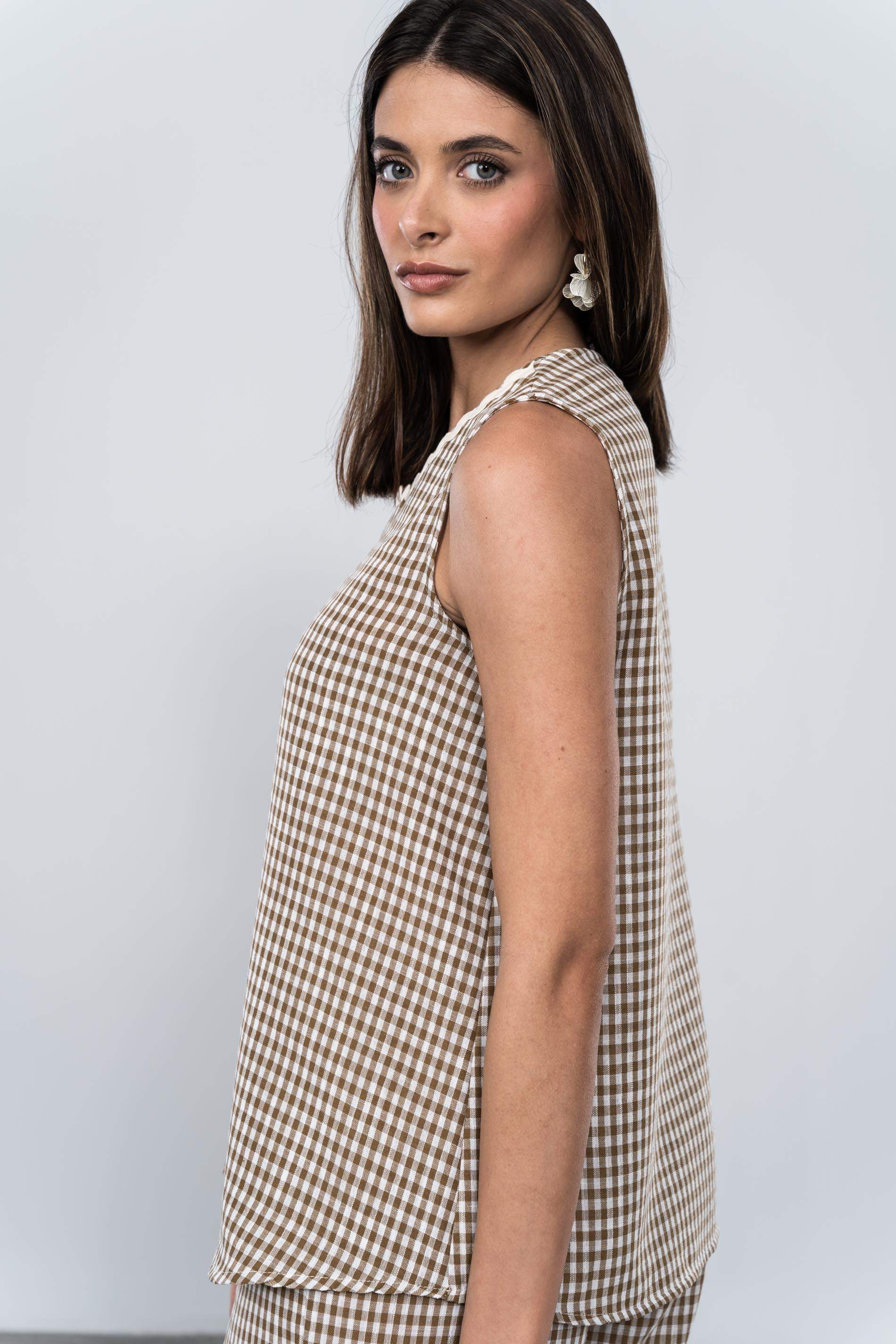 BLUSA VICHY PIQUILLO