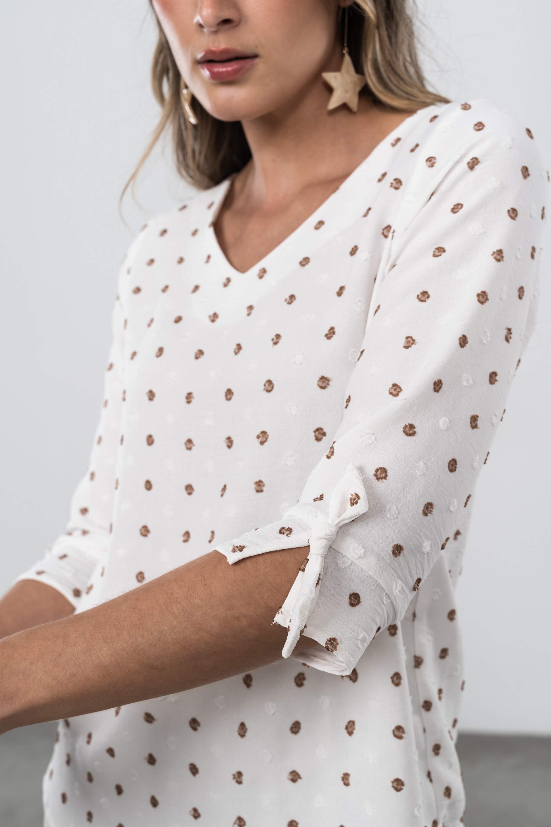 BLUSA PLUMETI COMBINADO