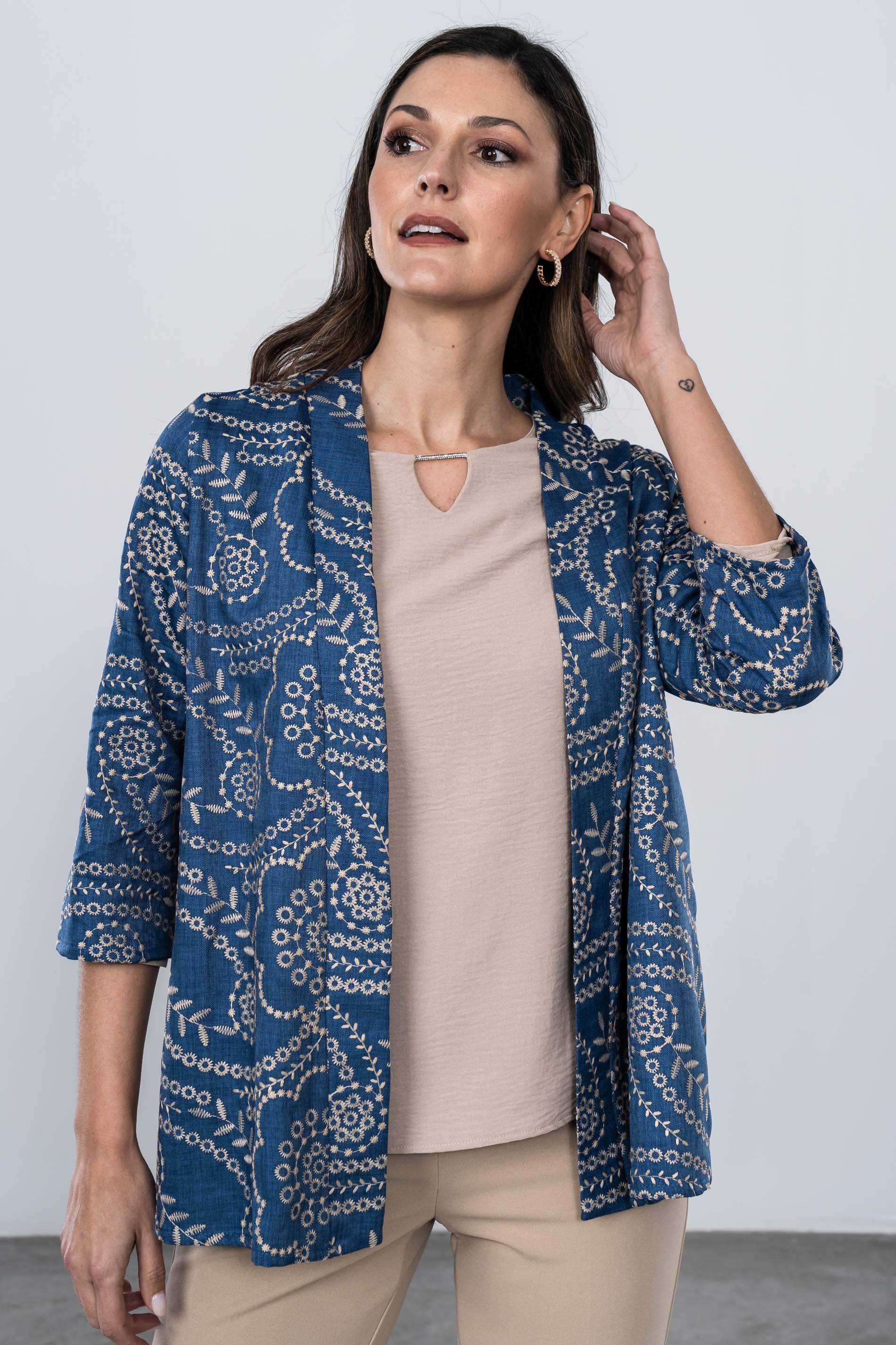 KIMONO BORDADO