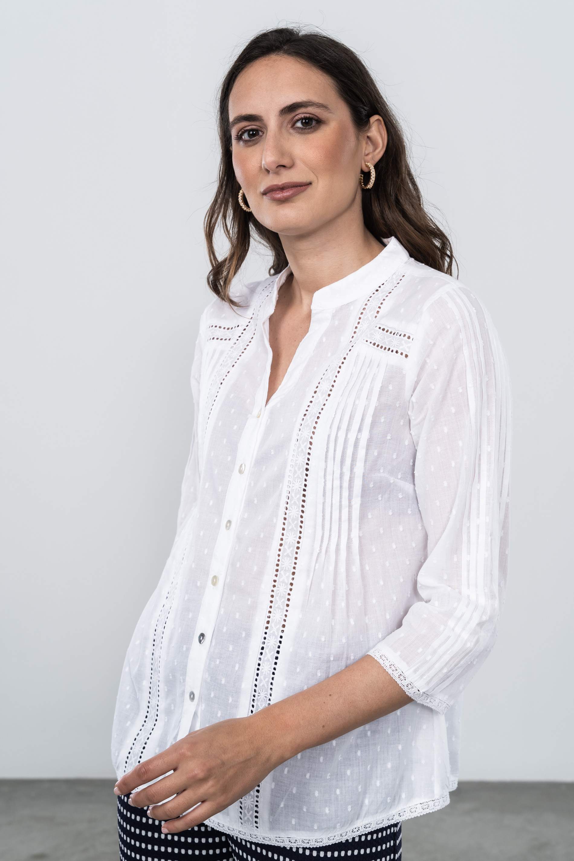 BLUSA PLUMETI JARETAS BLANCO