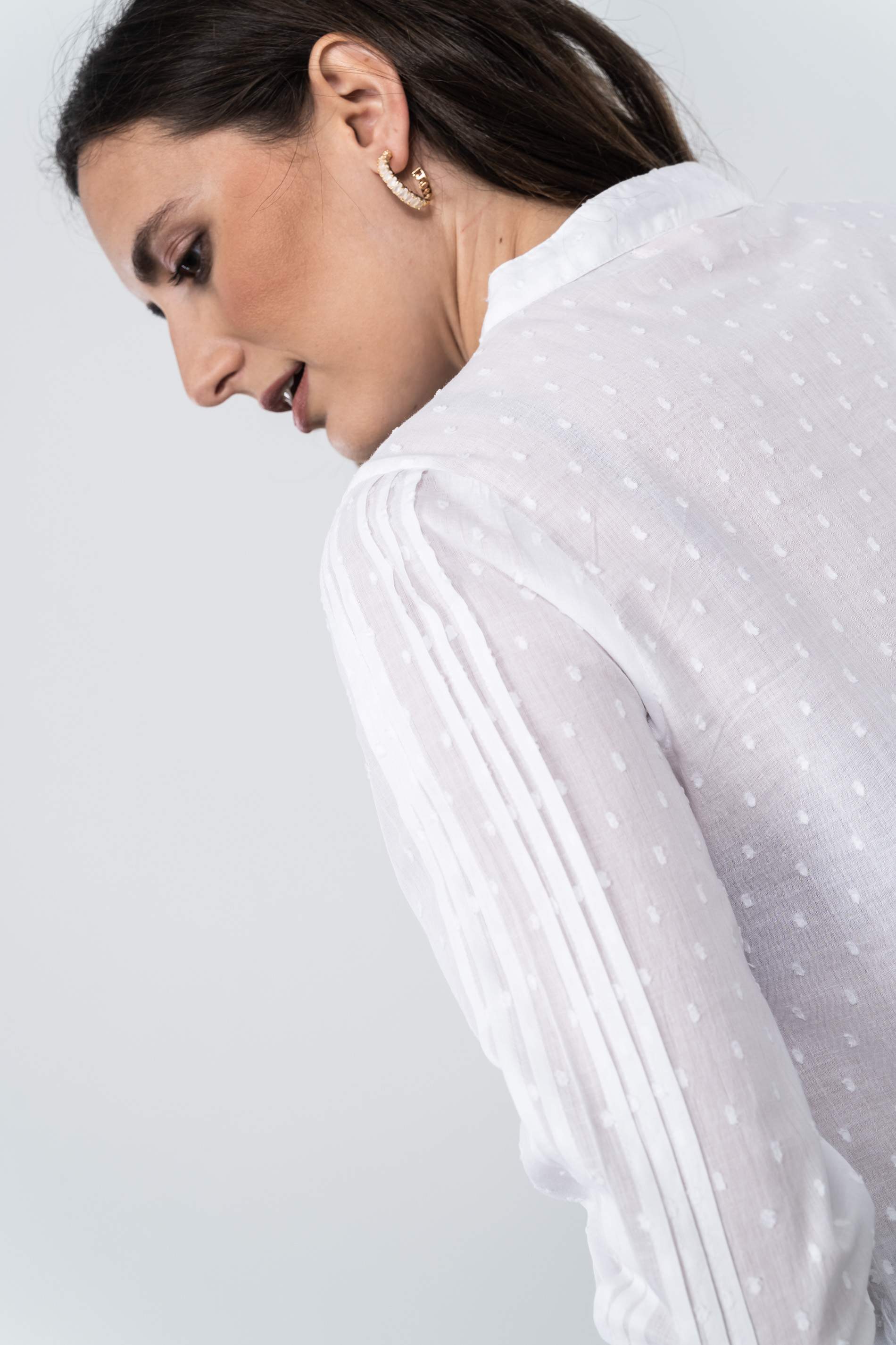 BLUSA PLUMETI JARETAS BLANCO