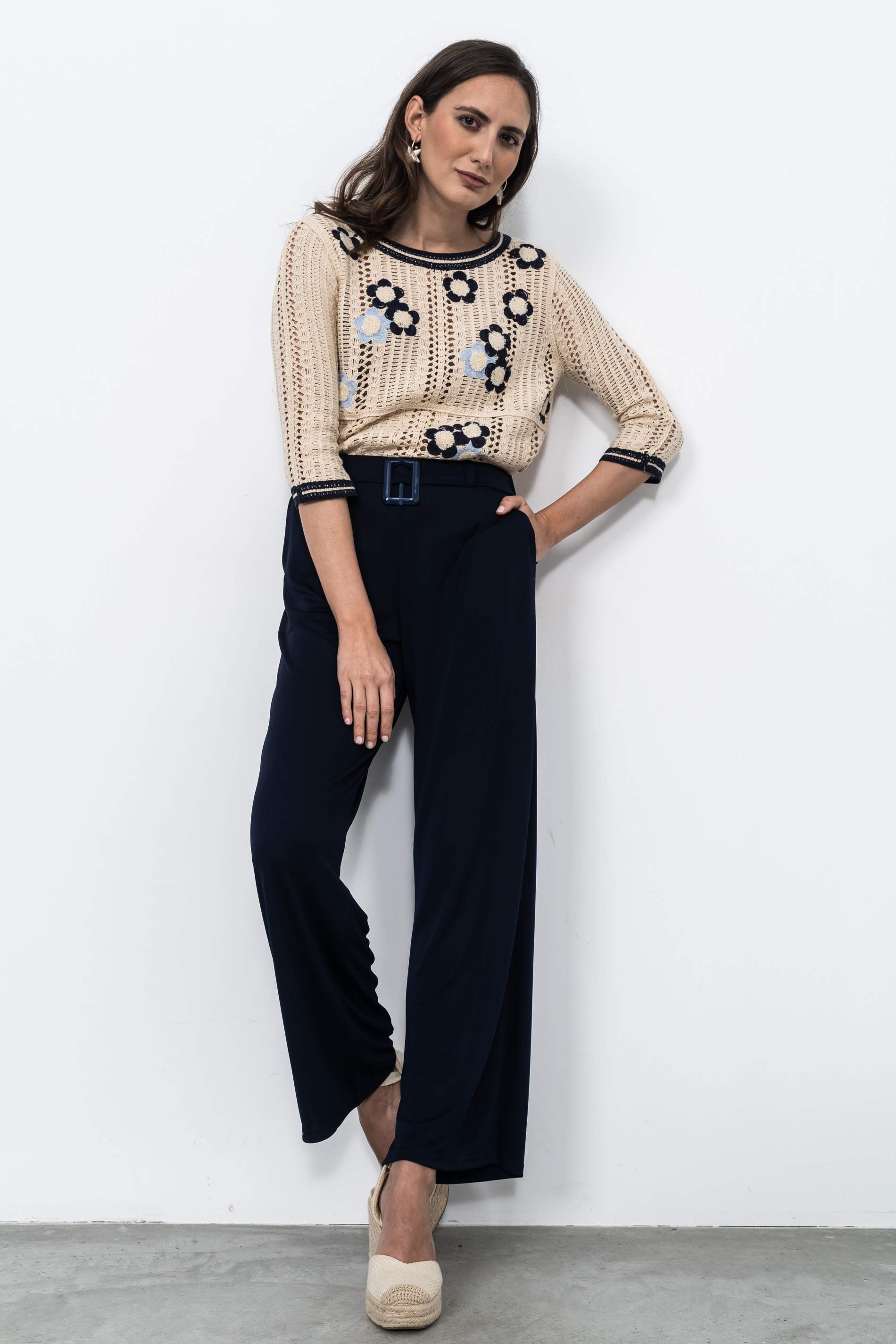 JERSEY CROCHET FLOR MARINO