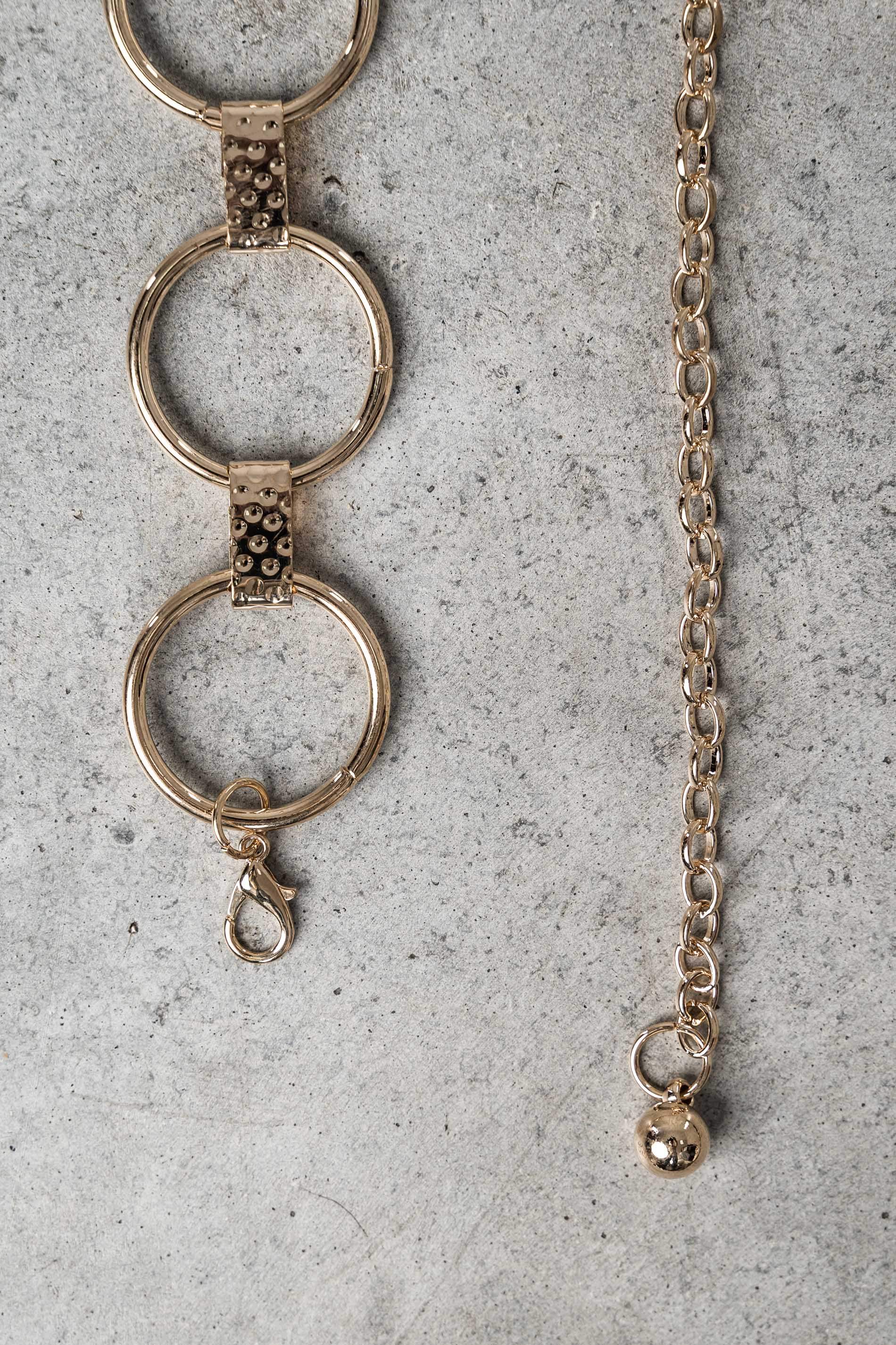 CINTURÓN CADENA AROS