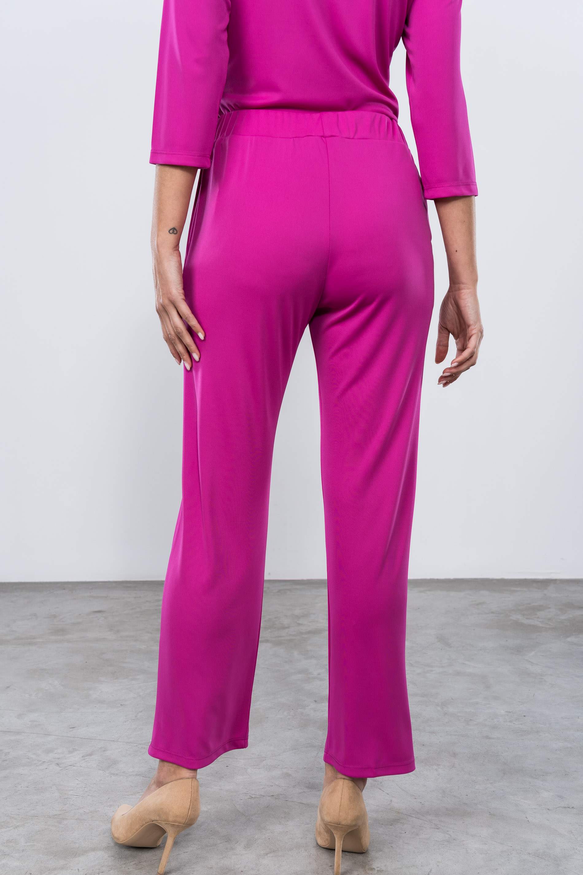 PANTALÓN PUNTO FLUIDO BUGANVILLA