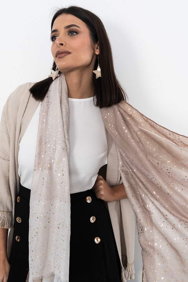 FOULARD MOTAS ORO