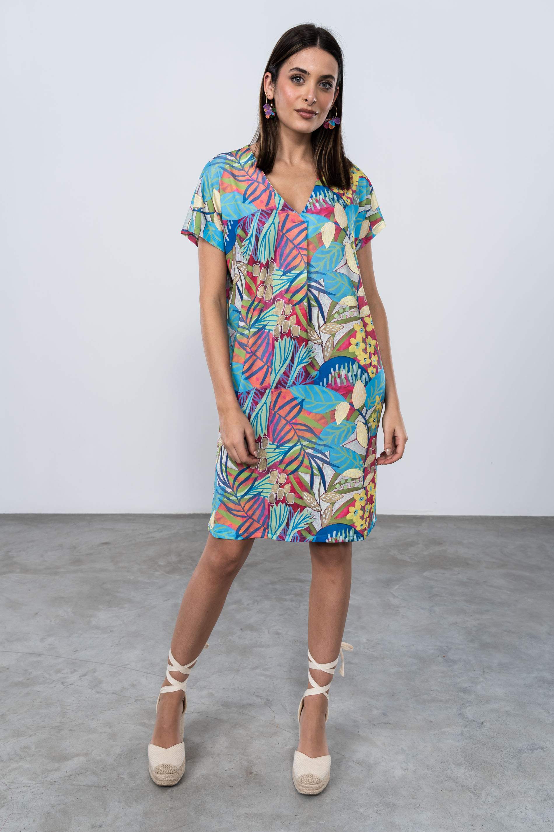 VESTIDO TABLA FLORAL