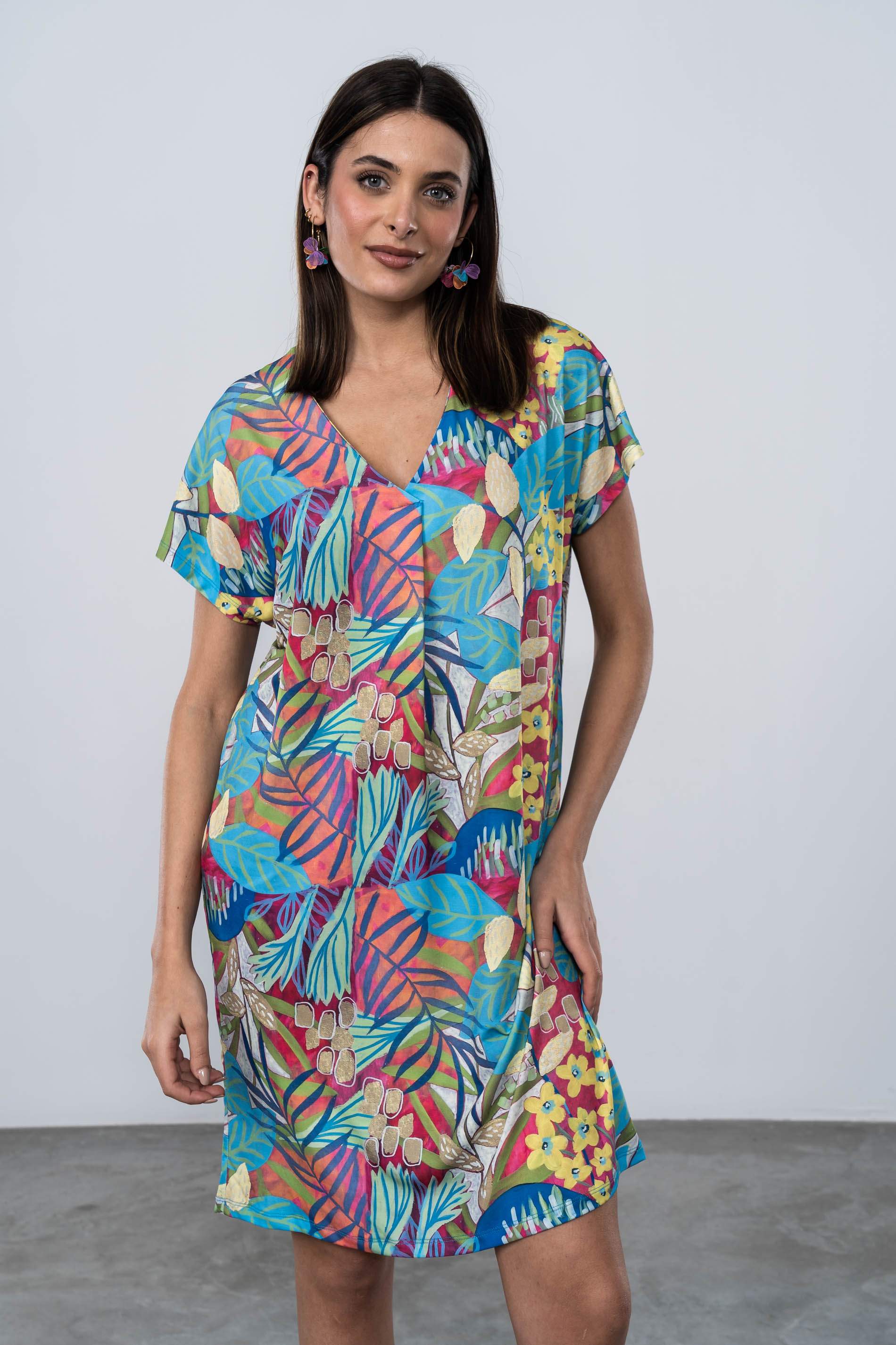 VESTIDO TABLA FLORAL