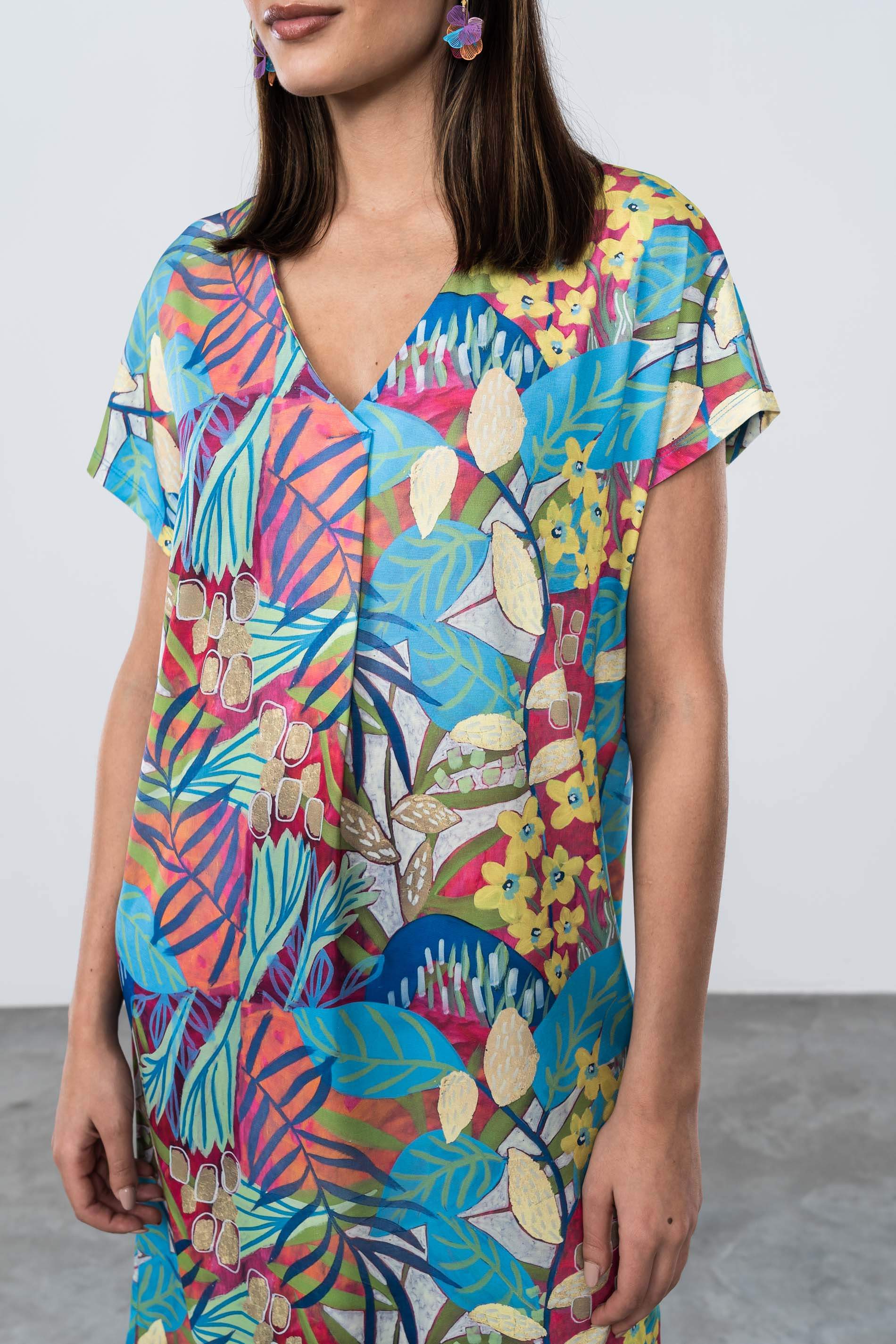 VESTIDO TABLA FLORAL