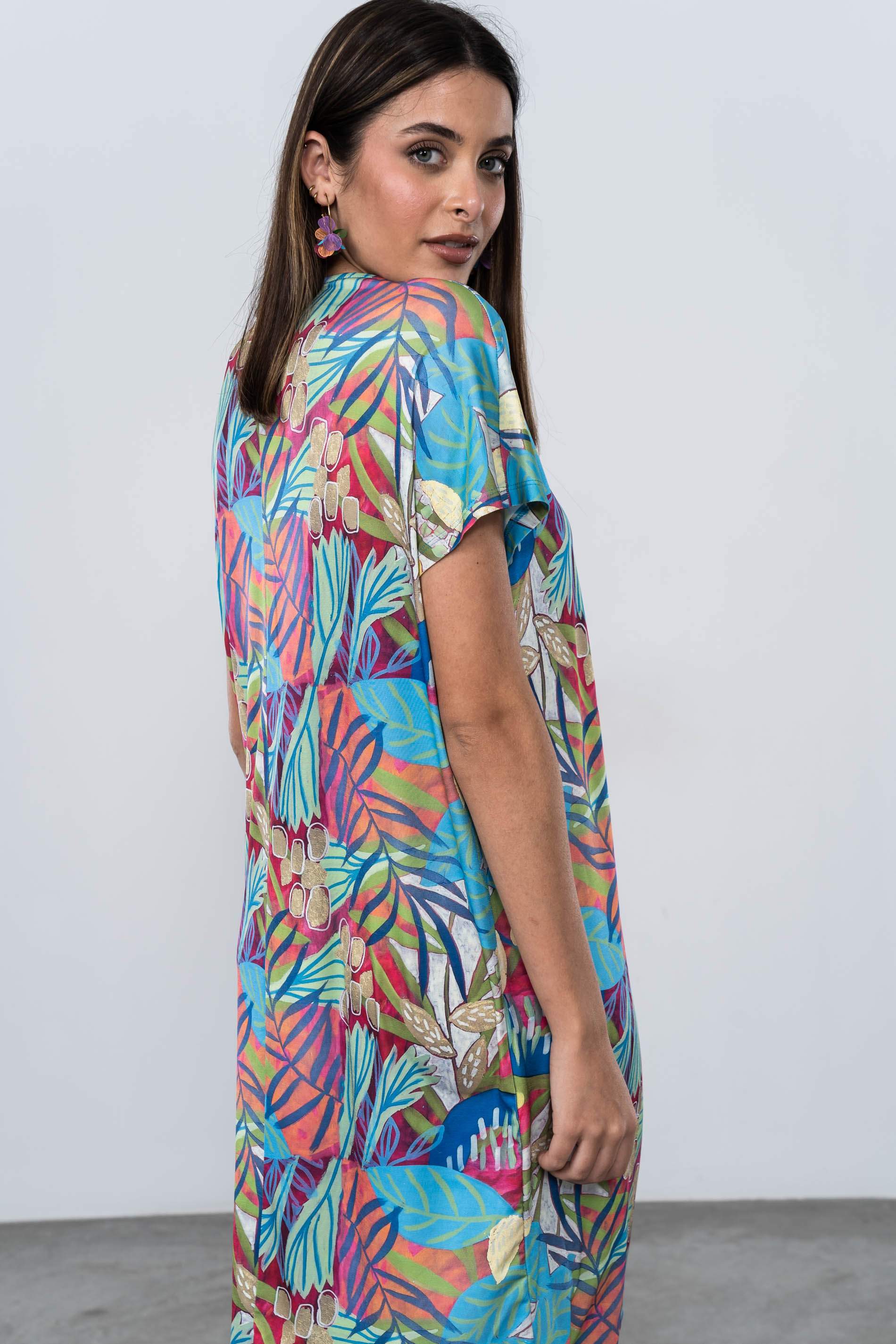 VESTIDO TABLA FLORAL