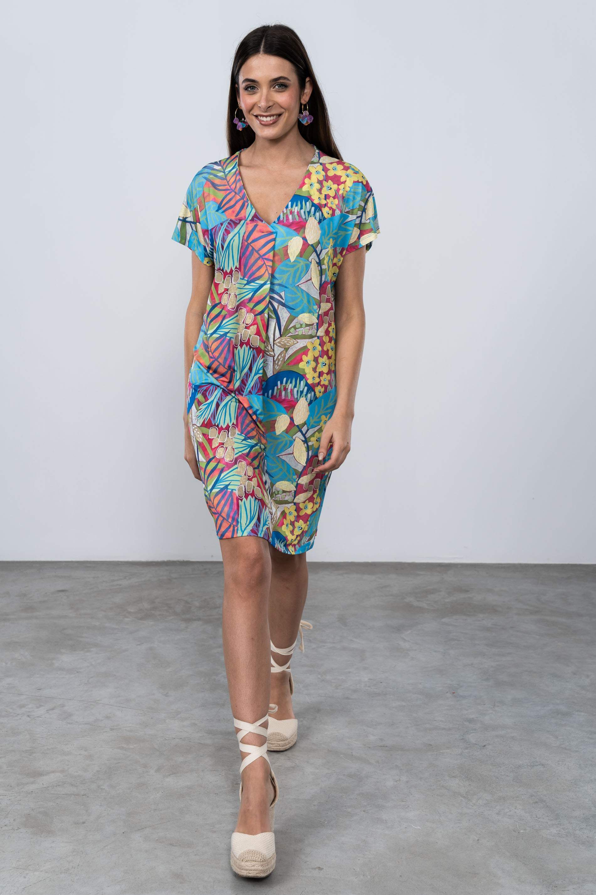 VESTIDO TABLA FLORAL