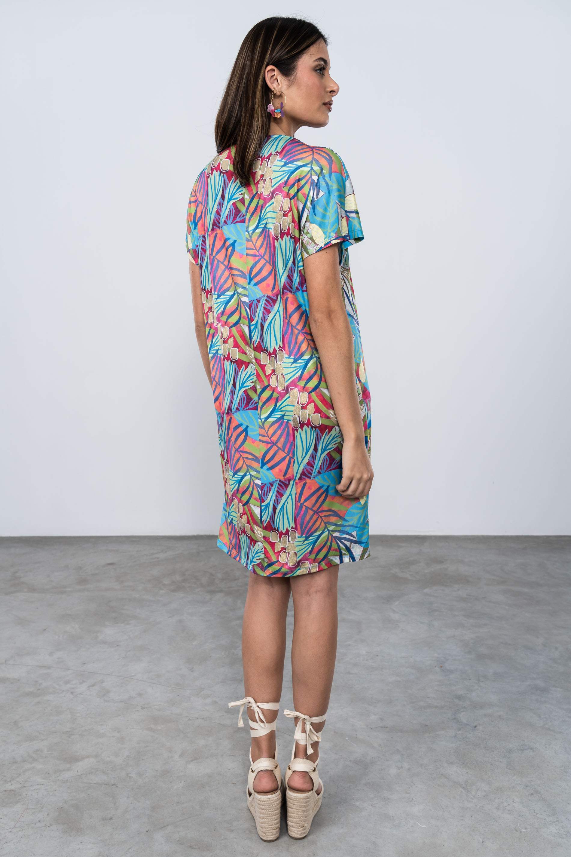VESTIDO TABLA FLORAL