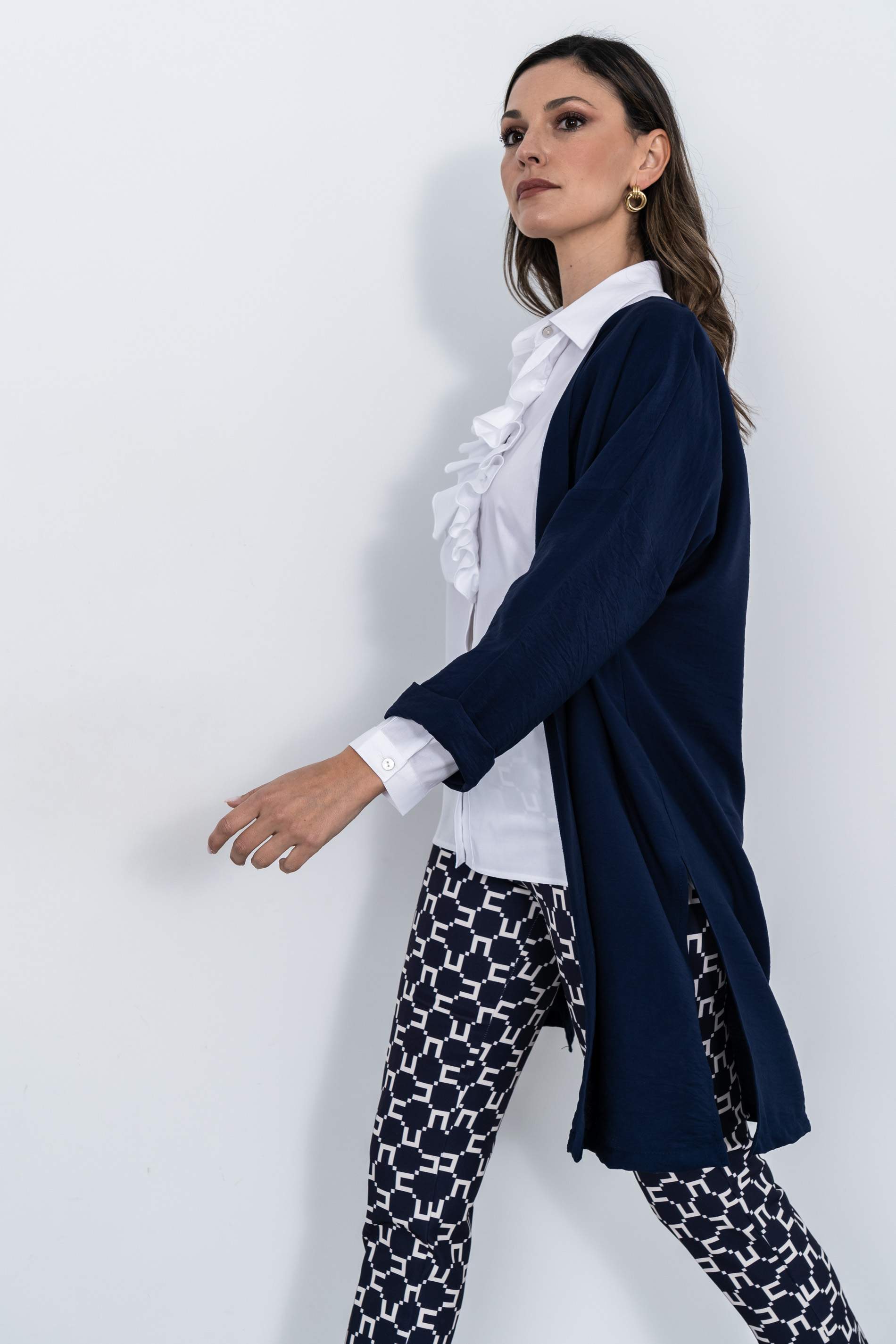 CAMISA VOLANTE PECHERA