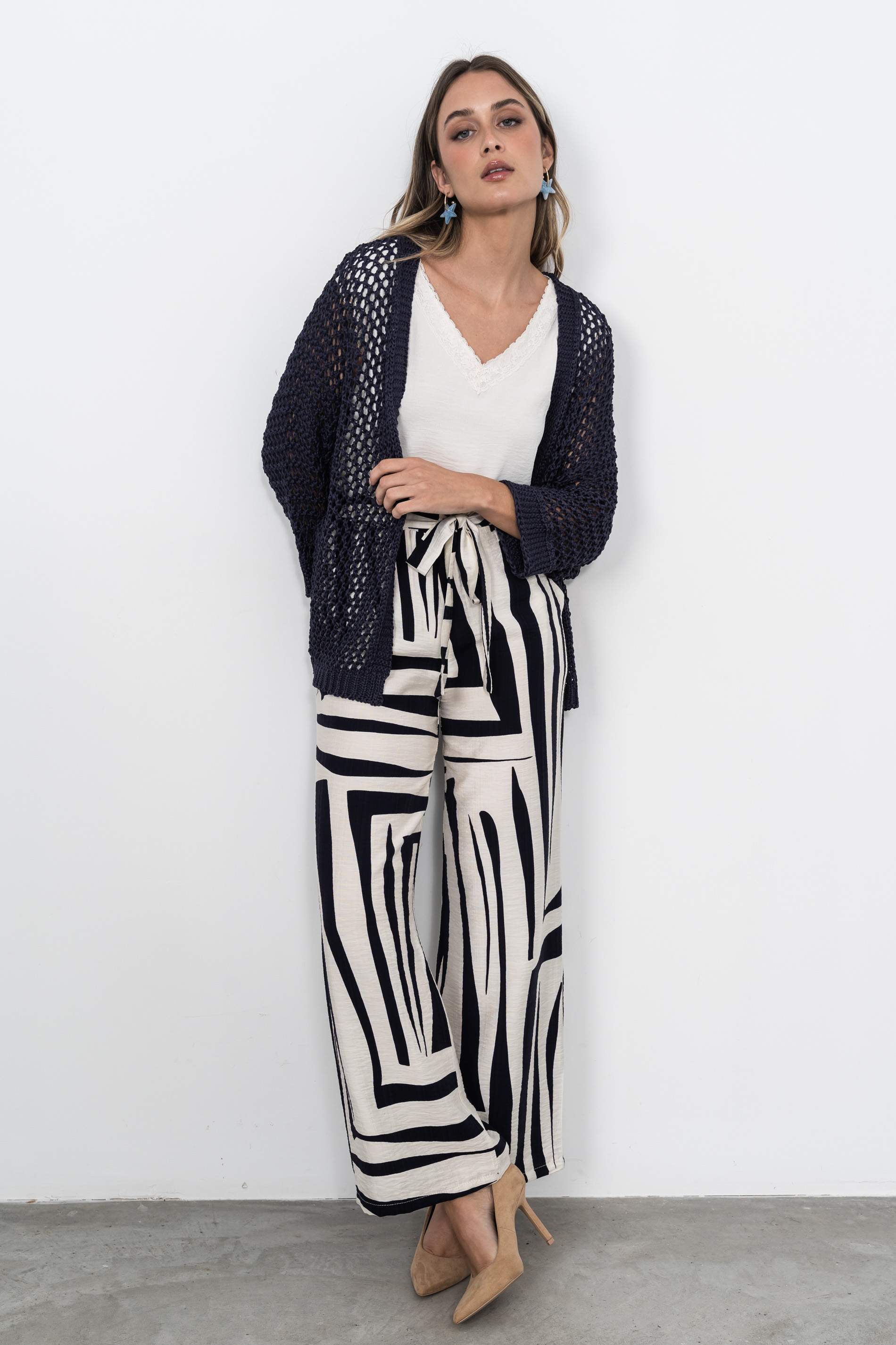 CHAQUETA CALADA MARINO