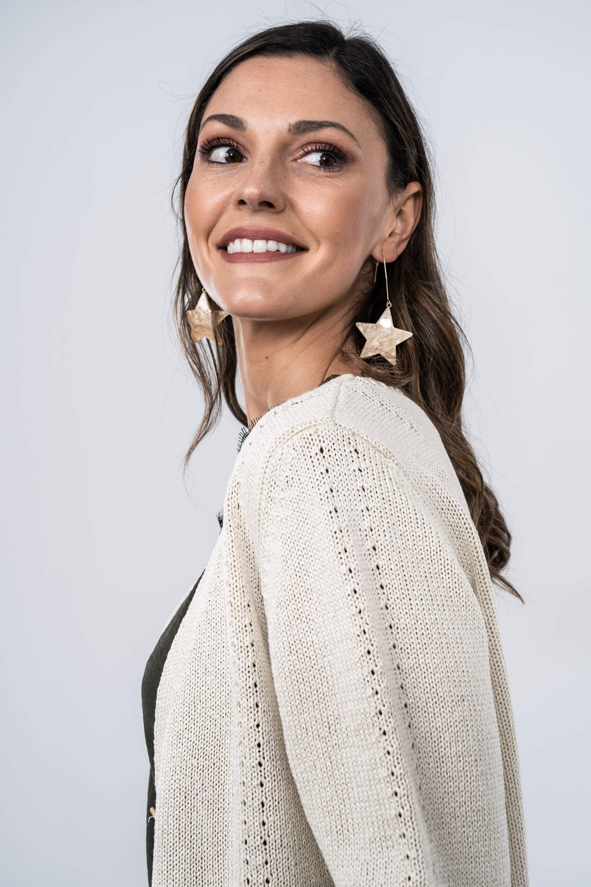CHAQUETA BOTÓN ARENA