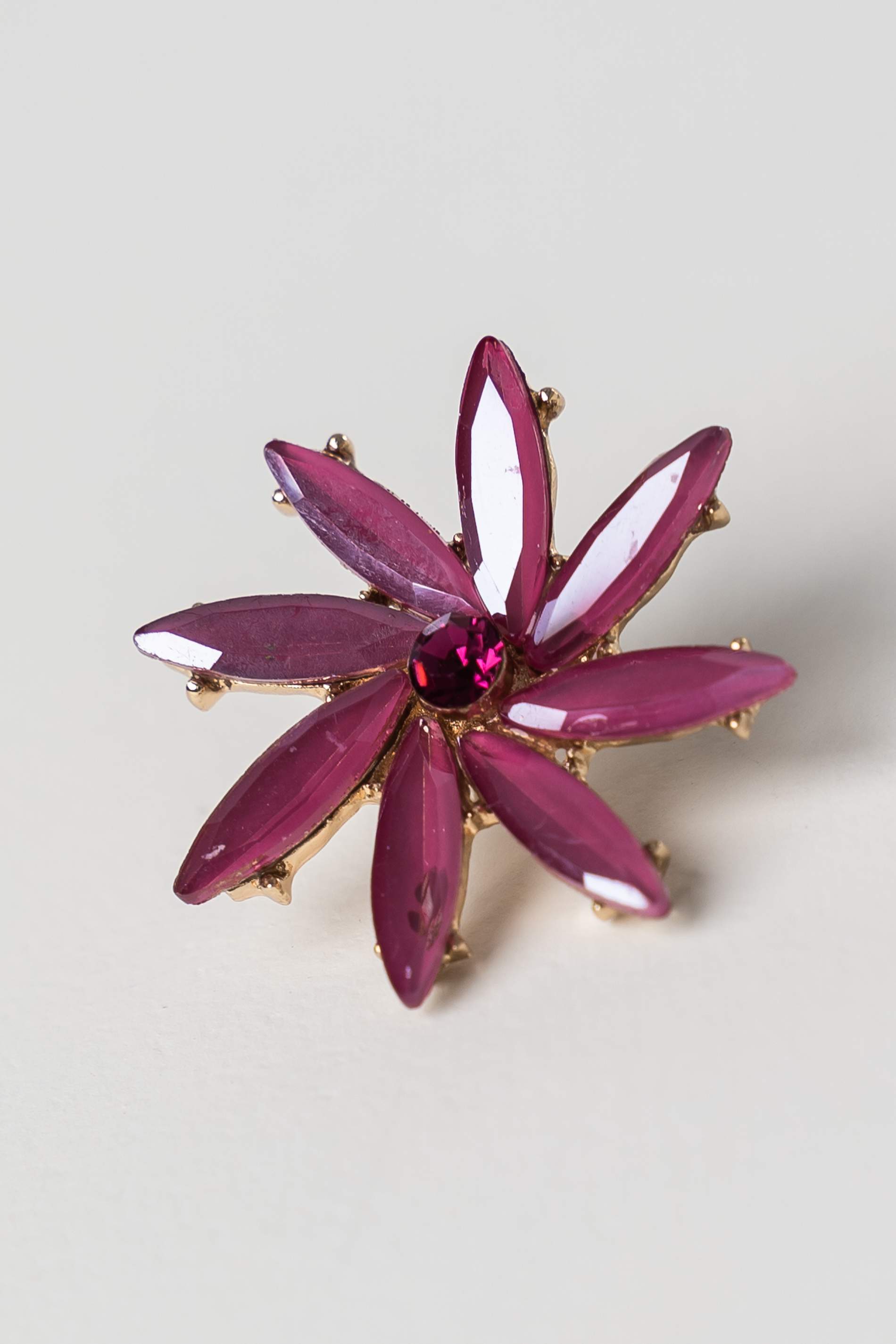 PENDIENTE FLOR CRISTAL