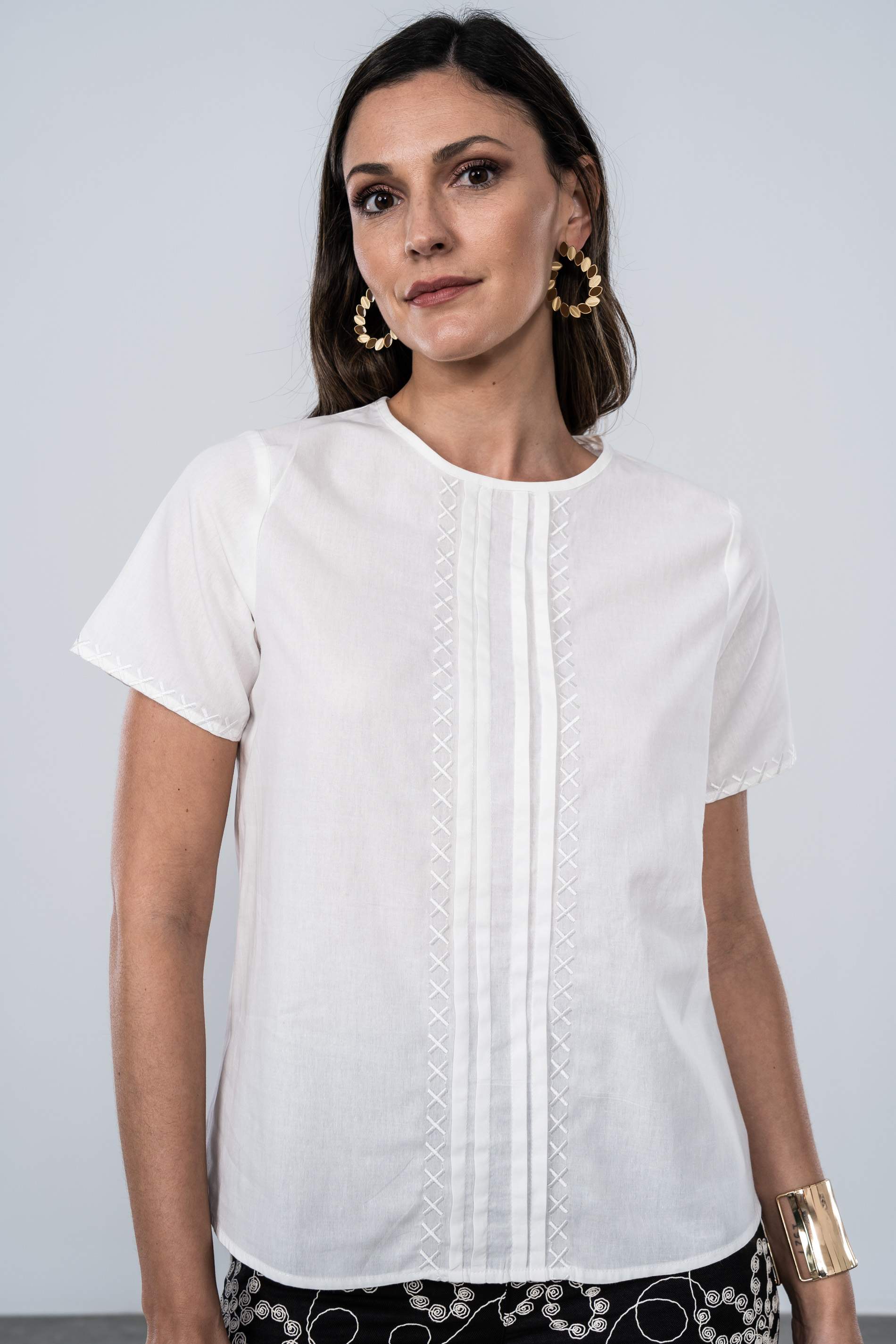 BLUSA BORDADO ASPAS