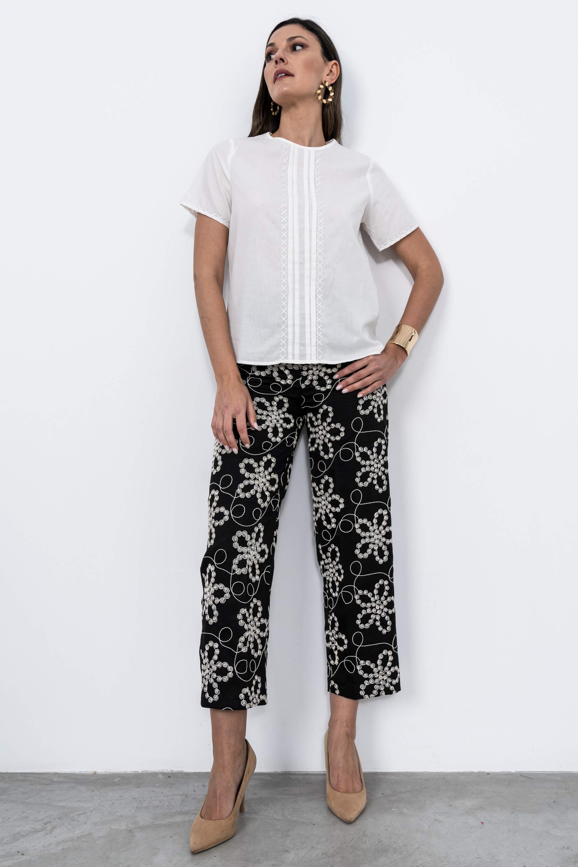 BLUSA BORDADO ASPAS