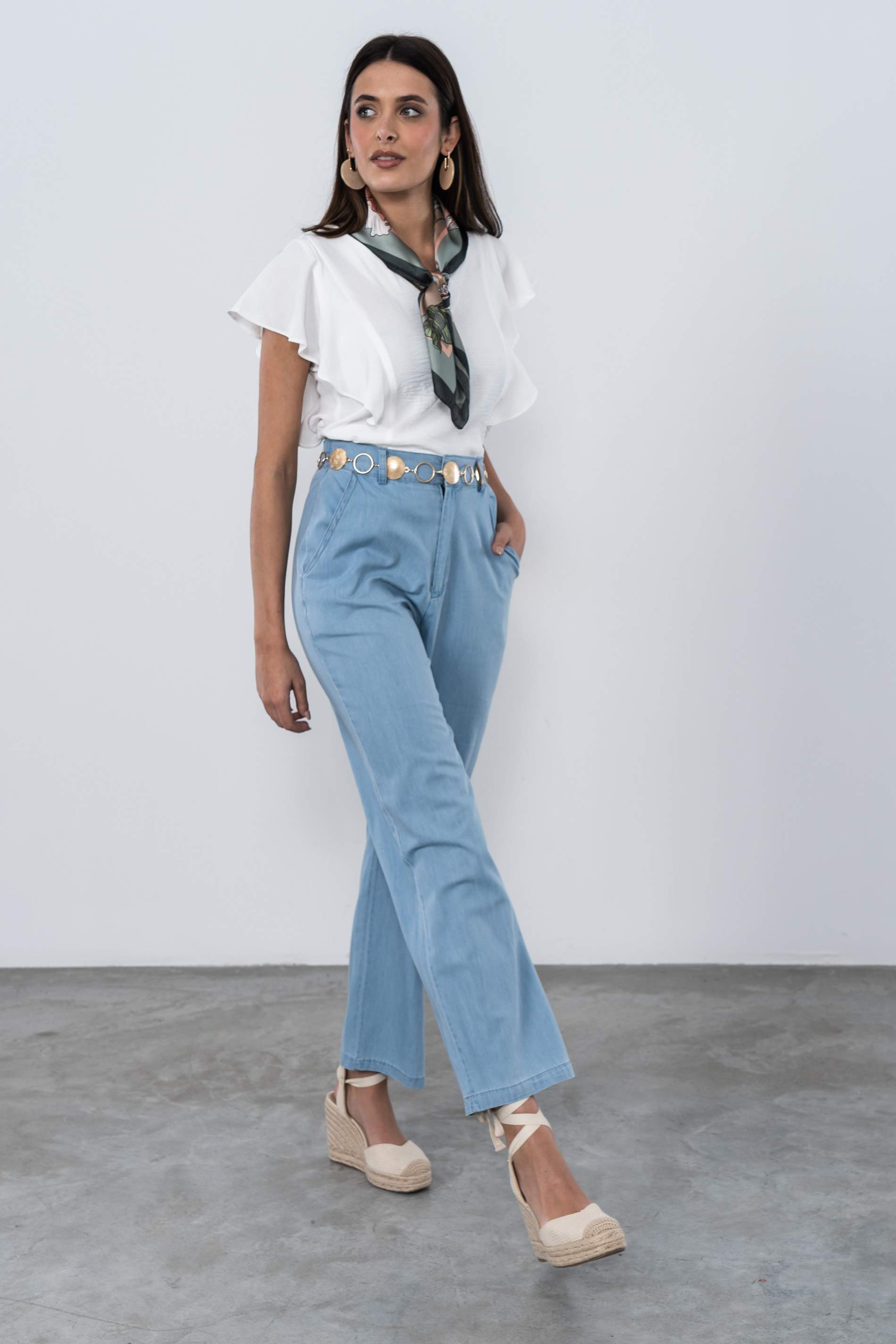 PANTALÓN VAQUERO FLUIDO