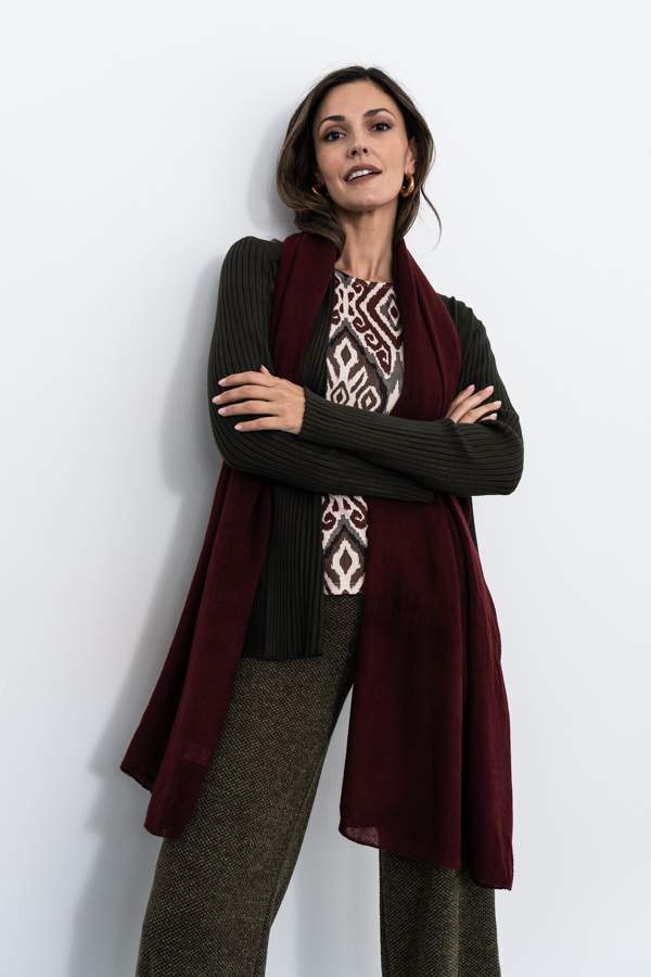 CAMISETA PUNTO AZTECA KAKI